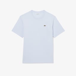 Kadın Relaxed Fit Bisiklet Yaka Mavi T-Shirt Mavi