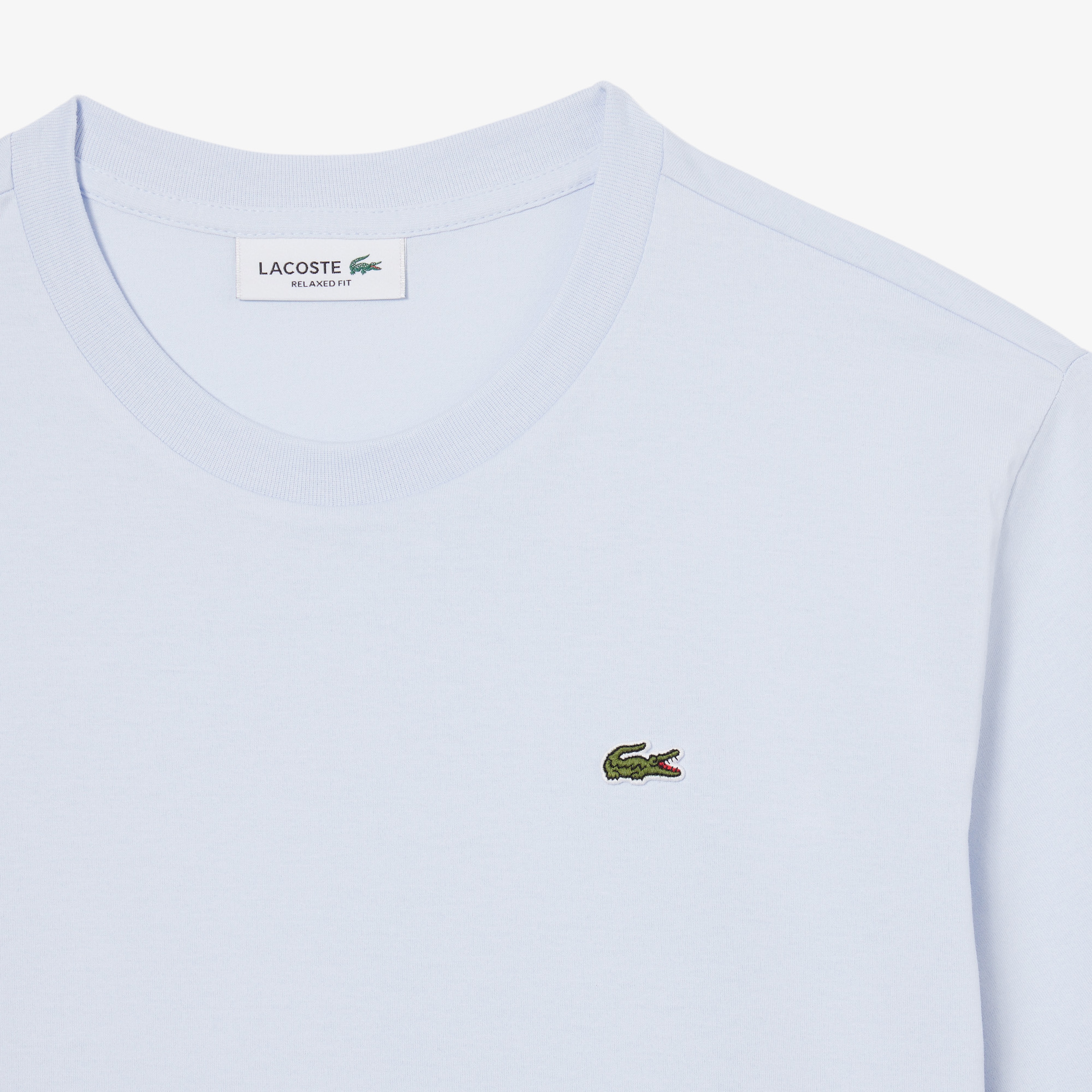 Kadın Relaxed Fit Bisiklet Yaka Mavi T-Shirt