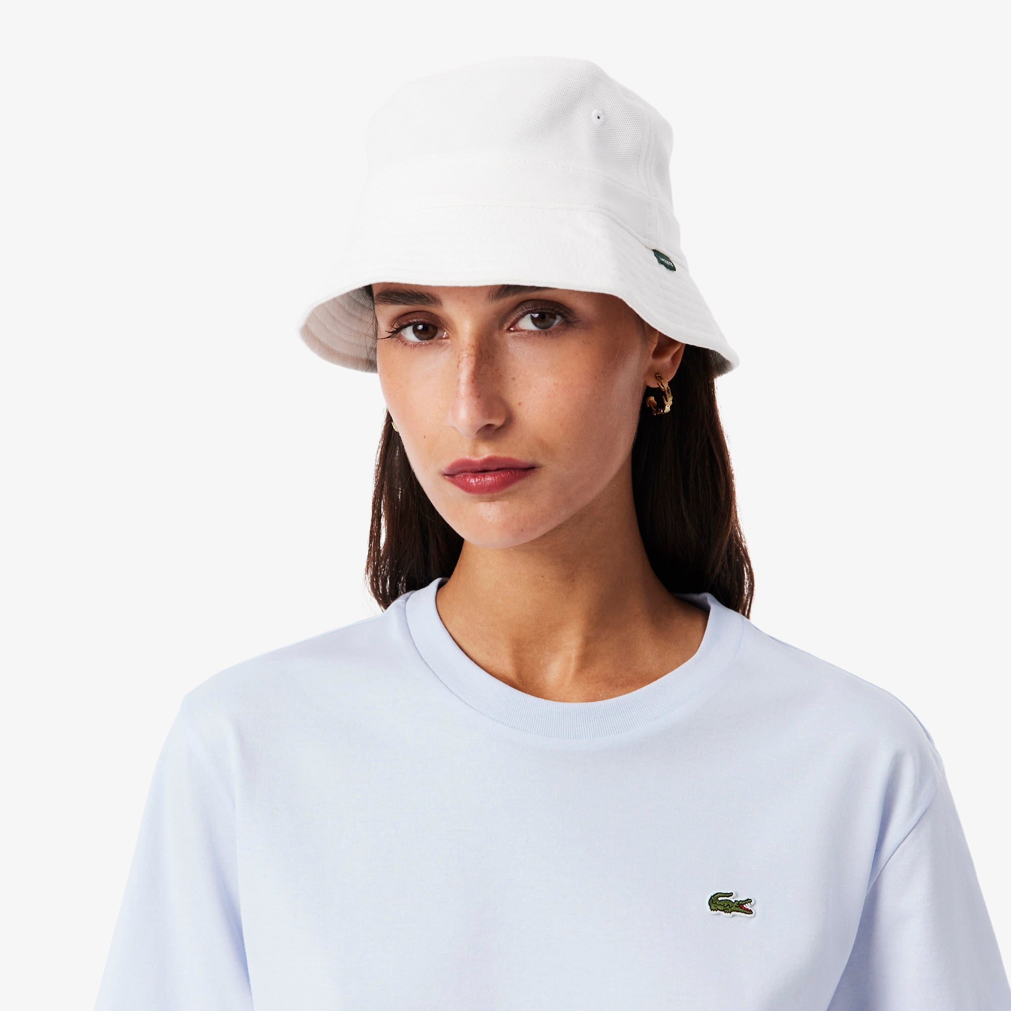 Kadın Relaxed Fit Bisiklet Yaka Mavi T-Shirt