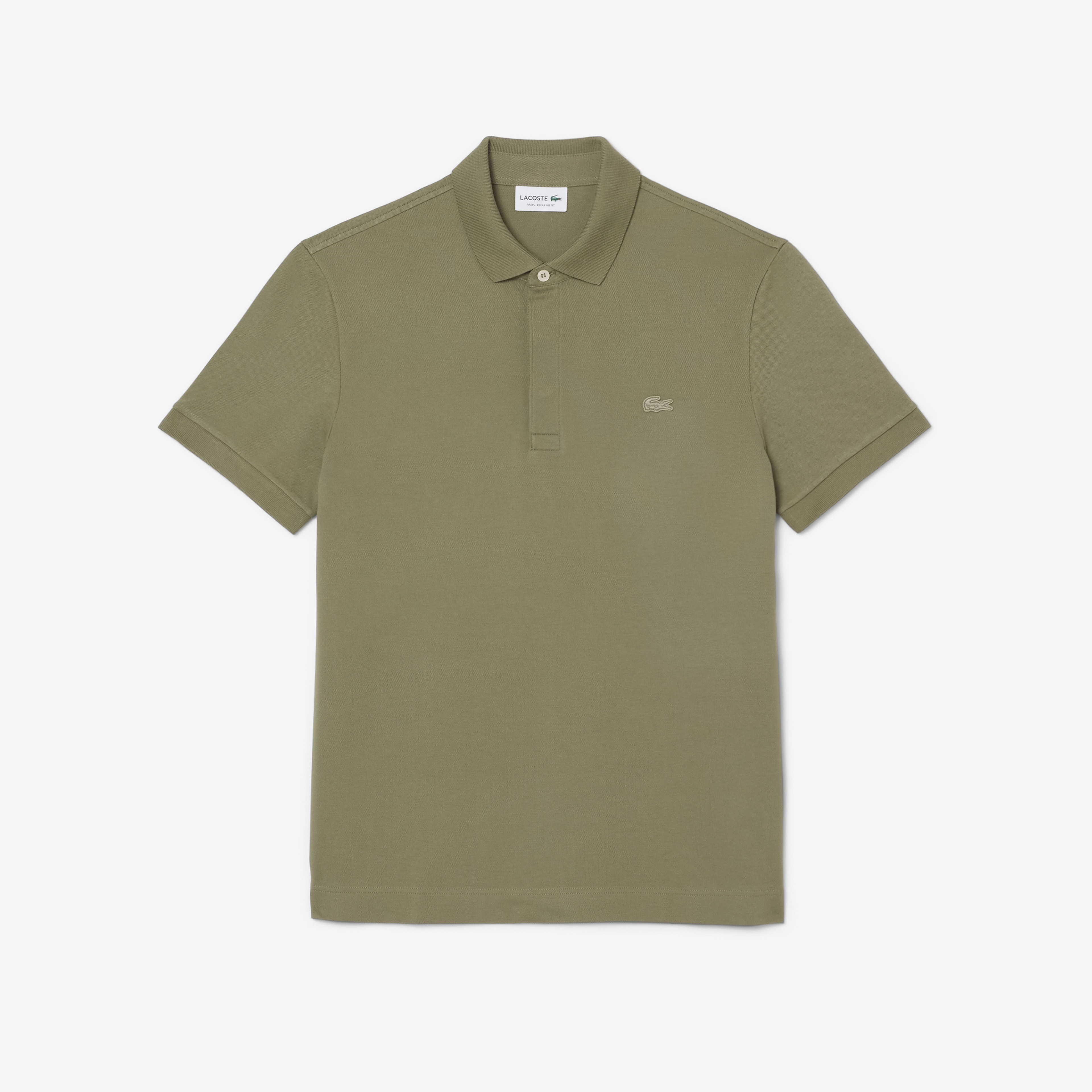Erkek Regular Fit Haki Paris Polo