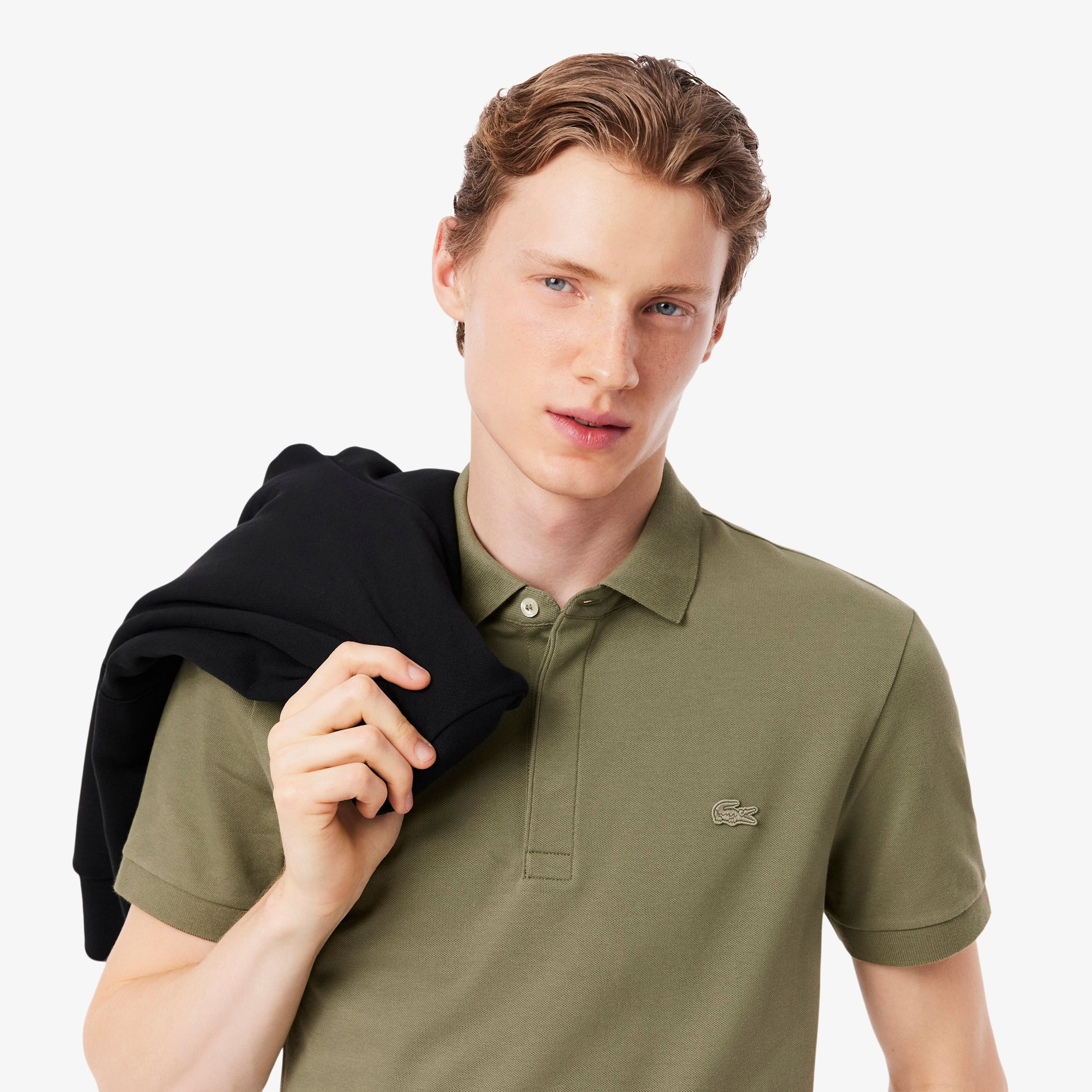 Erkek Regular Fit Haki Paris Polo