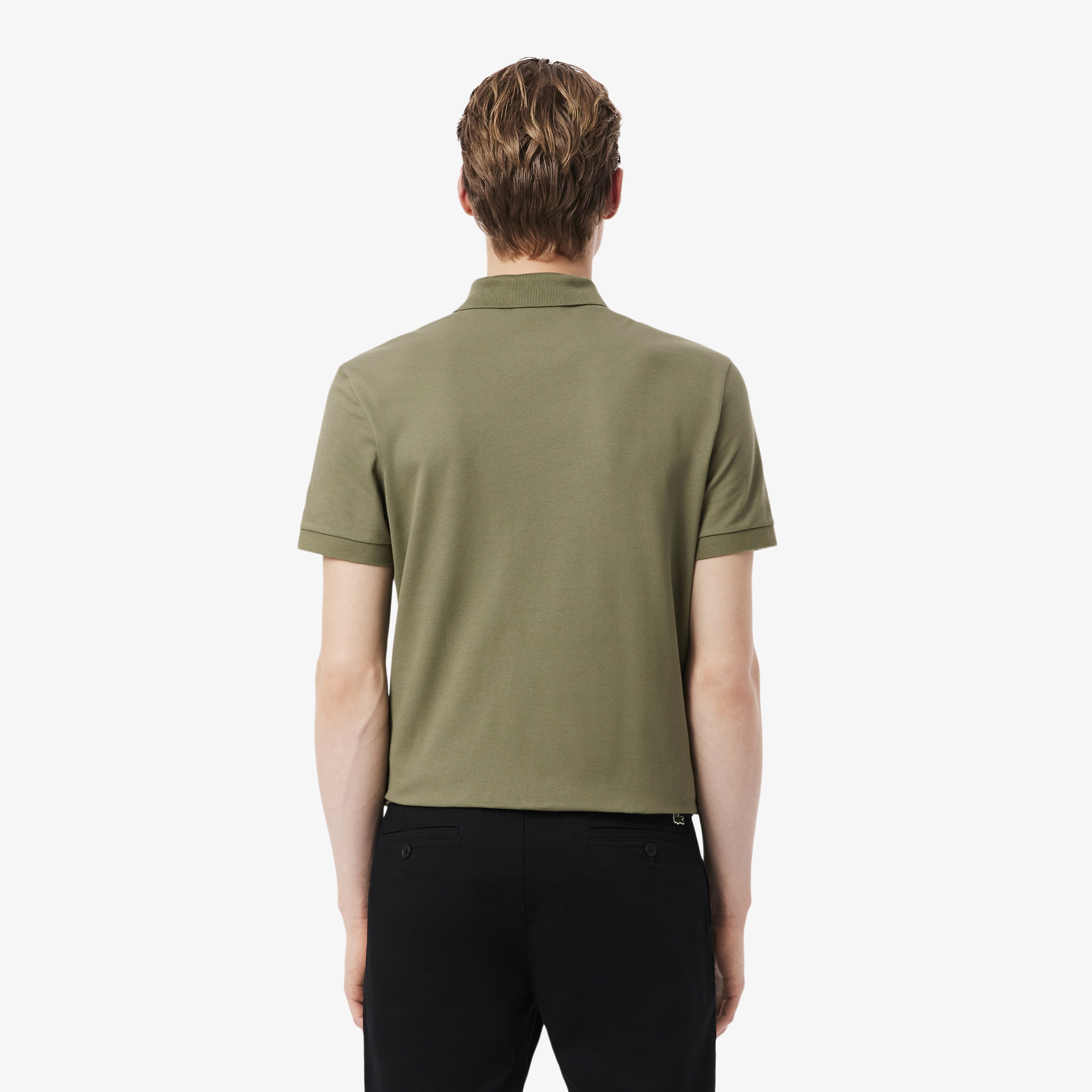 Erkek Regular Fit Haki Paris Polo