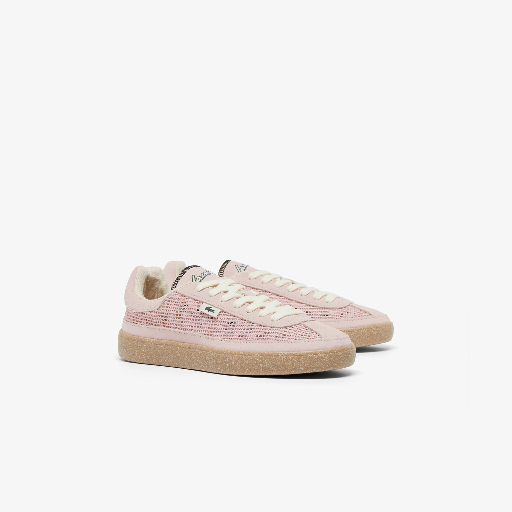 Lacoste Baseshot Lite Kadın Açık Pembe Sneaker görsel 2