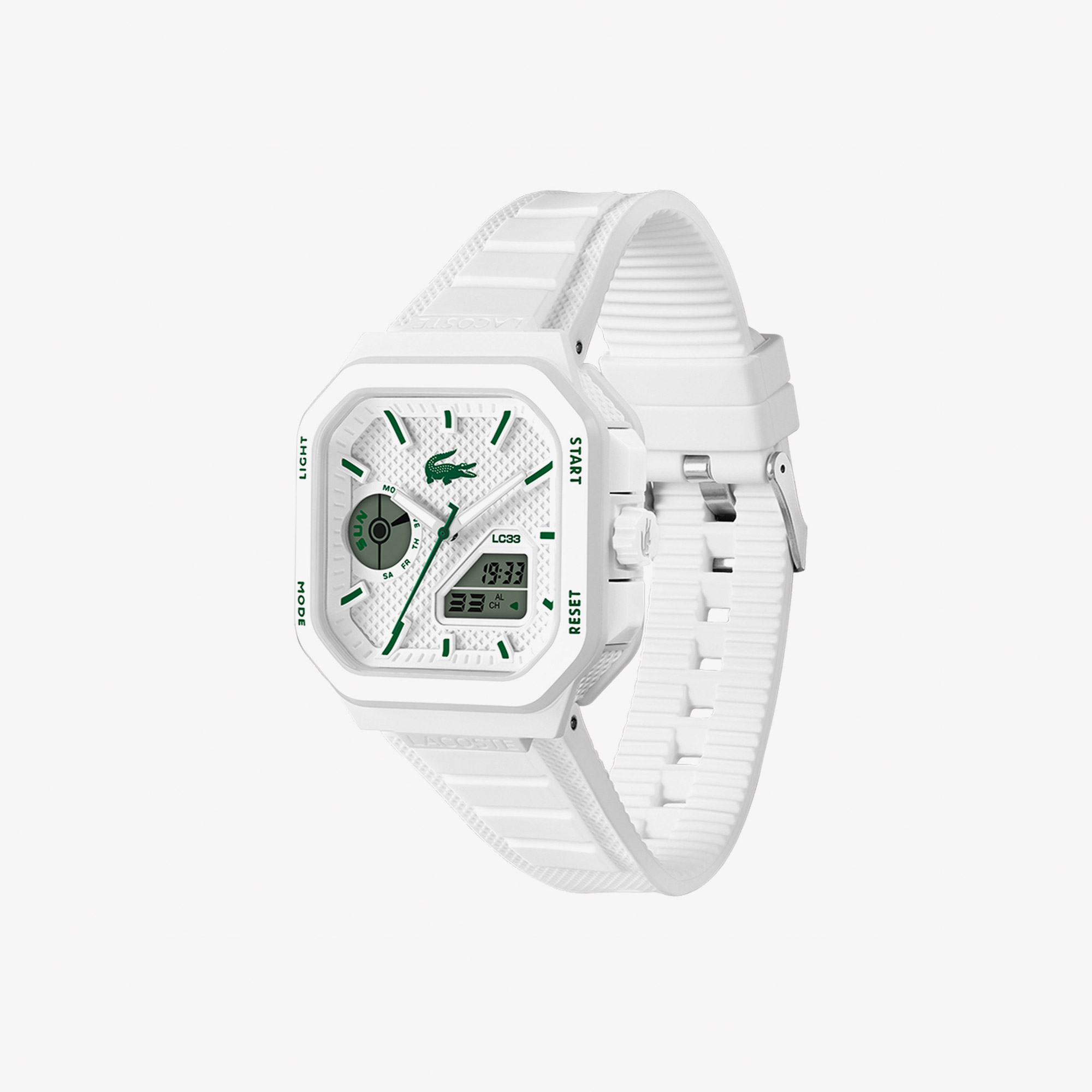Lacoste LC33 Erkek Beyaz Saat görsel 2
