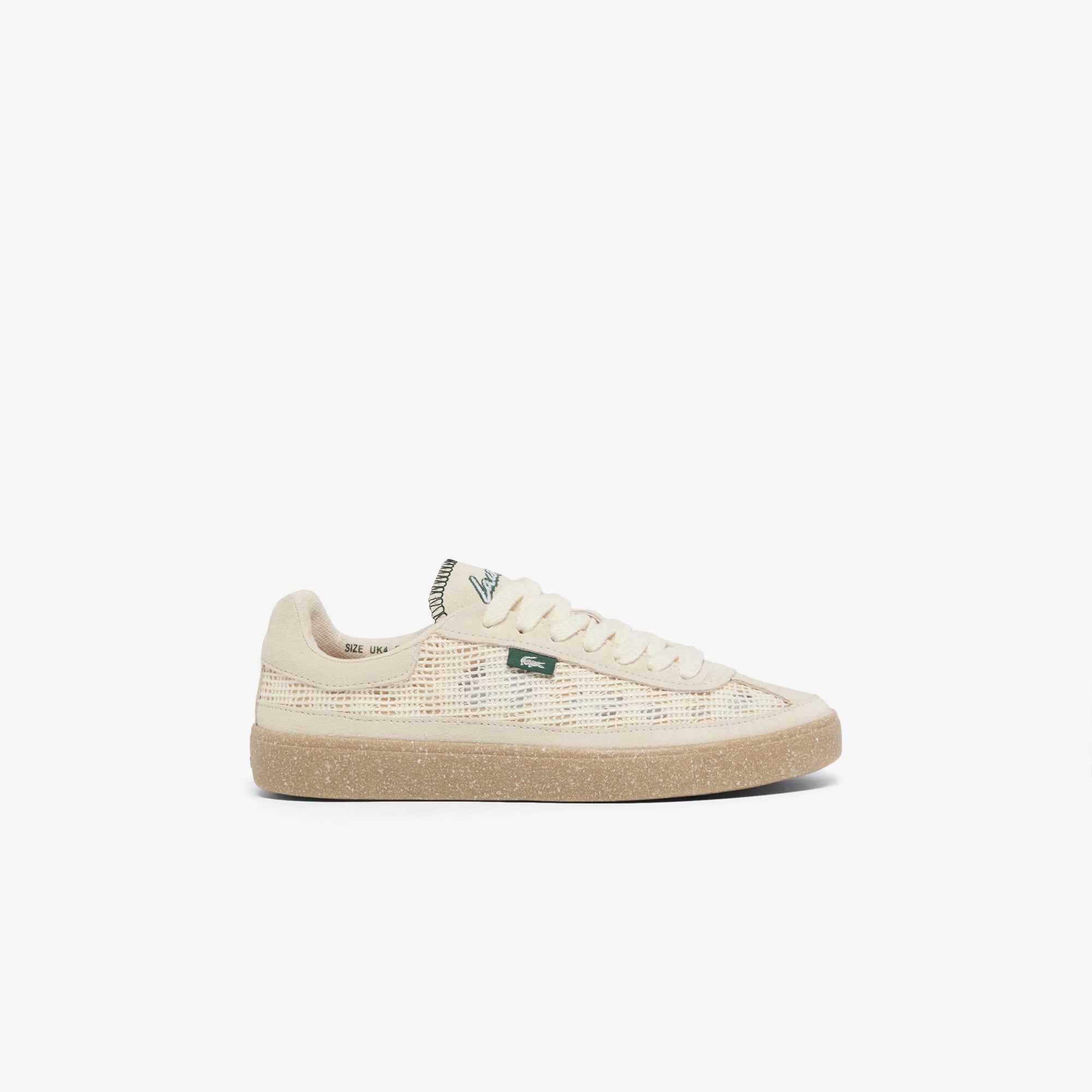 Lacoste Baseshot Lite Kadın Krem Sneaker