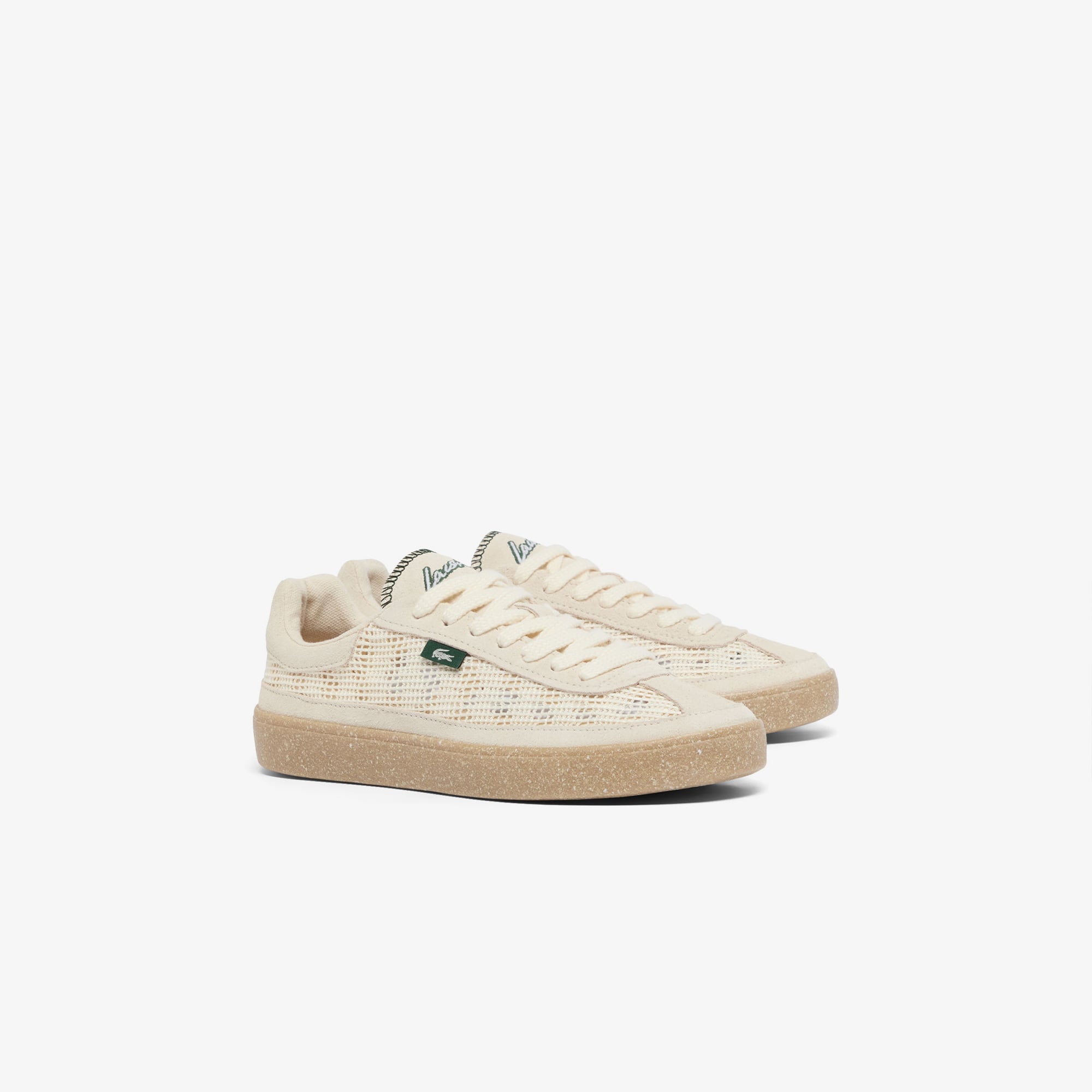 Lacoste Baseshot Lite Kadın Krem Sneaker görsel 2