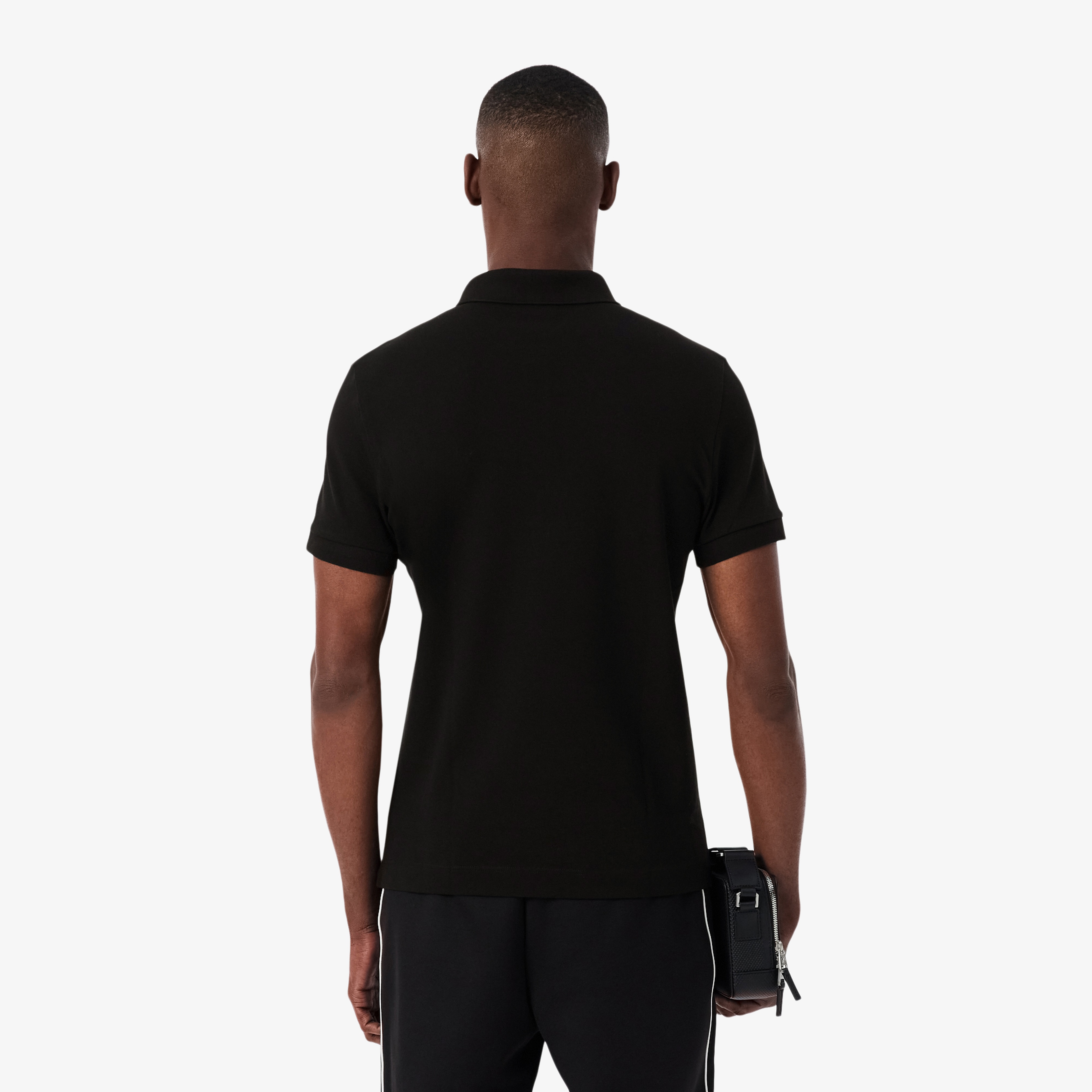 Erkek Regular Fit Siyah Paris Polo