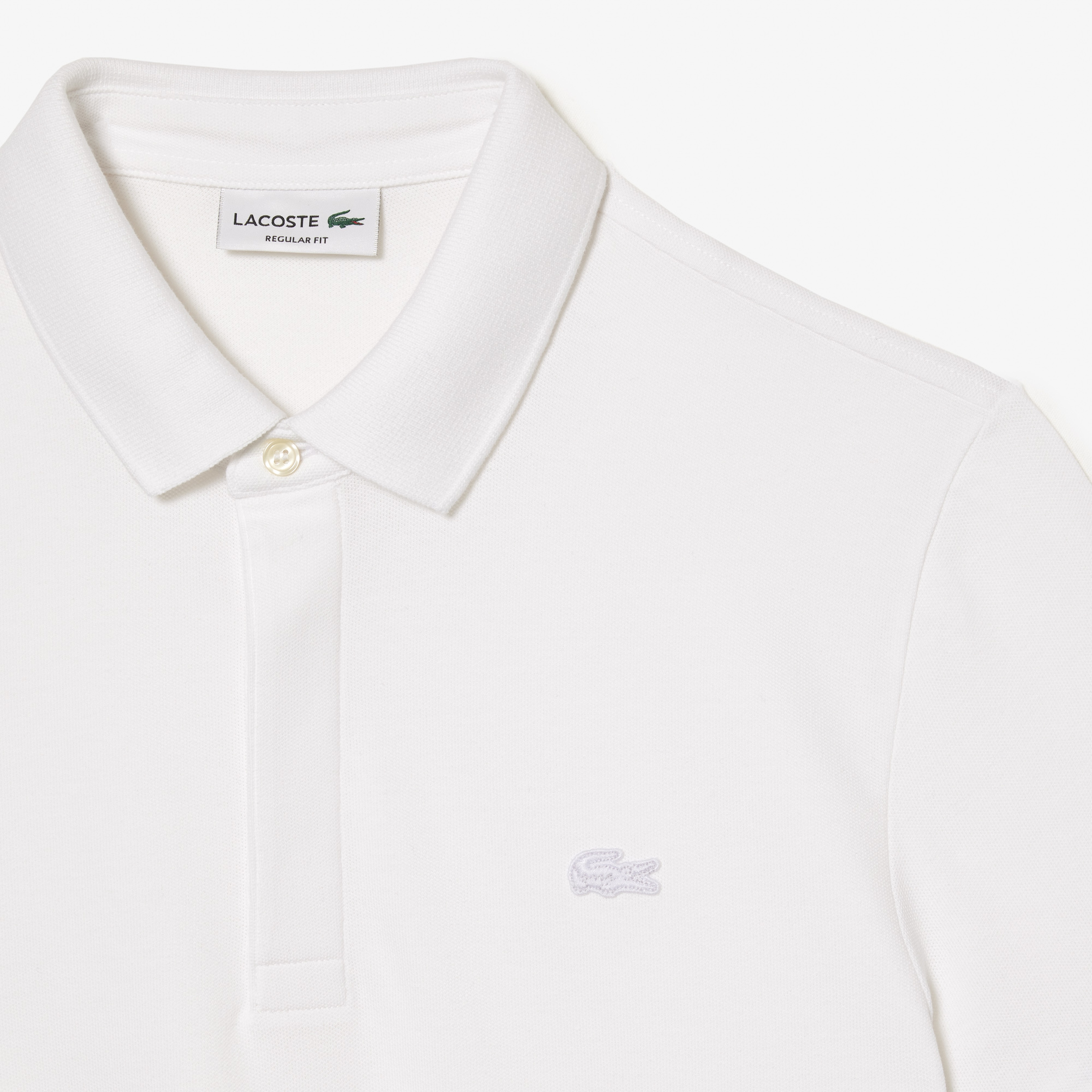 Erkek Regular Fit Beyaz Paris Polo