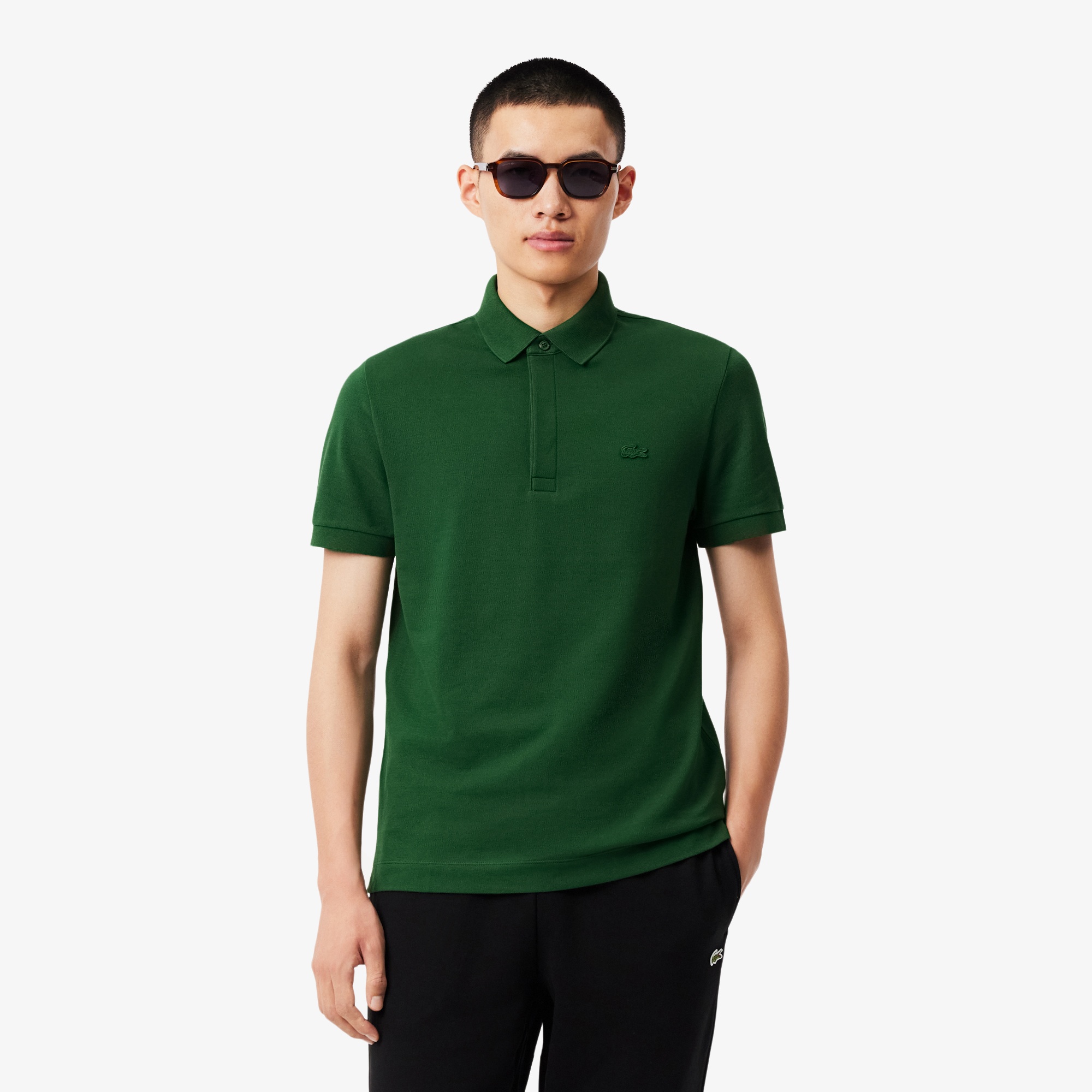 Erkek Regular Fit Yeşil Paris Polo