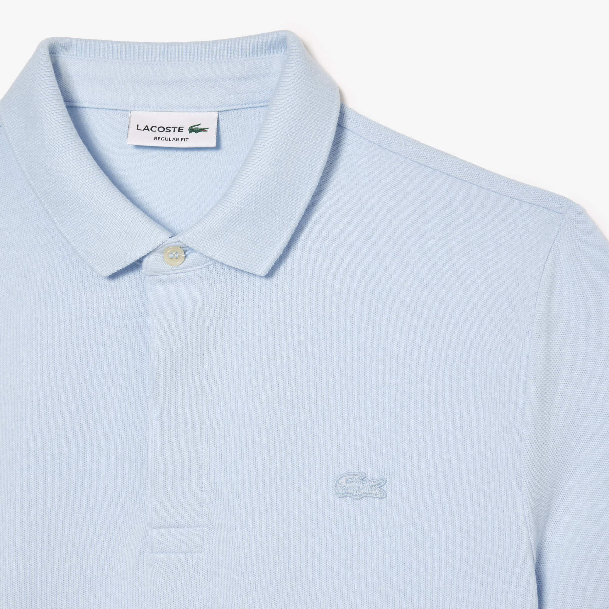 Lacoste Erkek Regular Fit Açık Mavi Paris Polo görsel 6