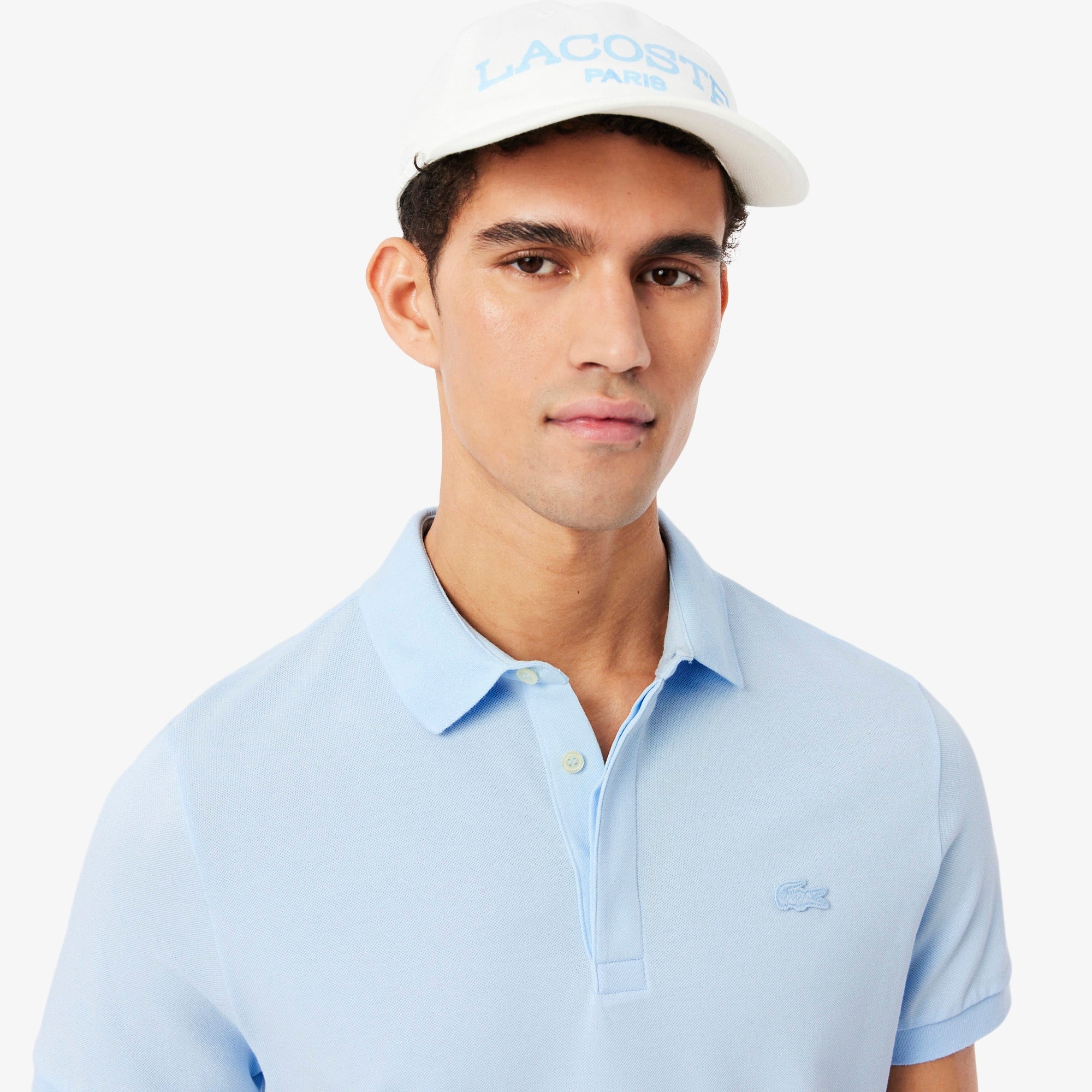 Erkek Regular Fit Açık Mavi Paris Polo