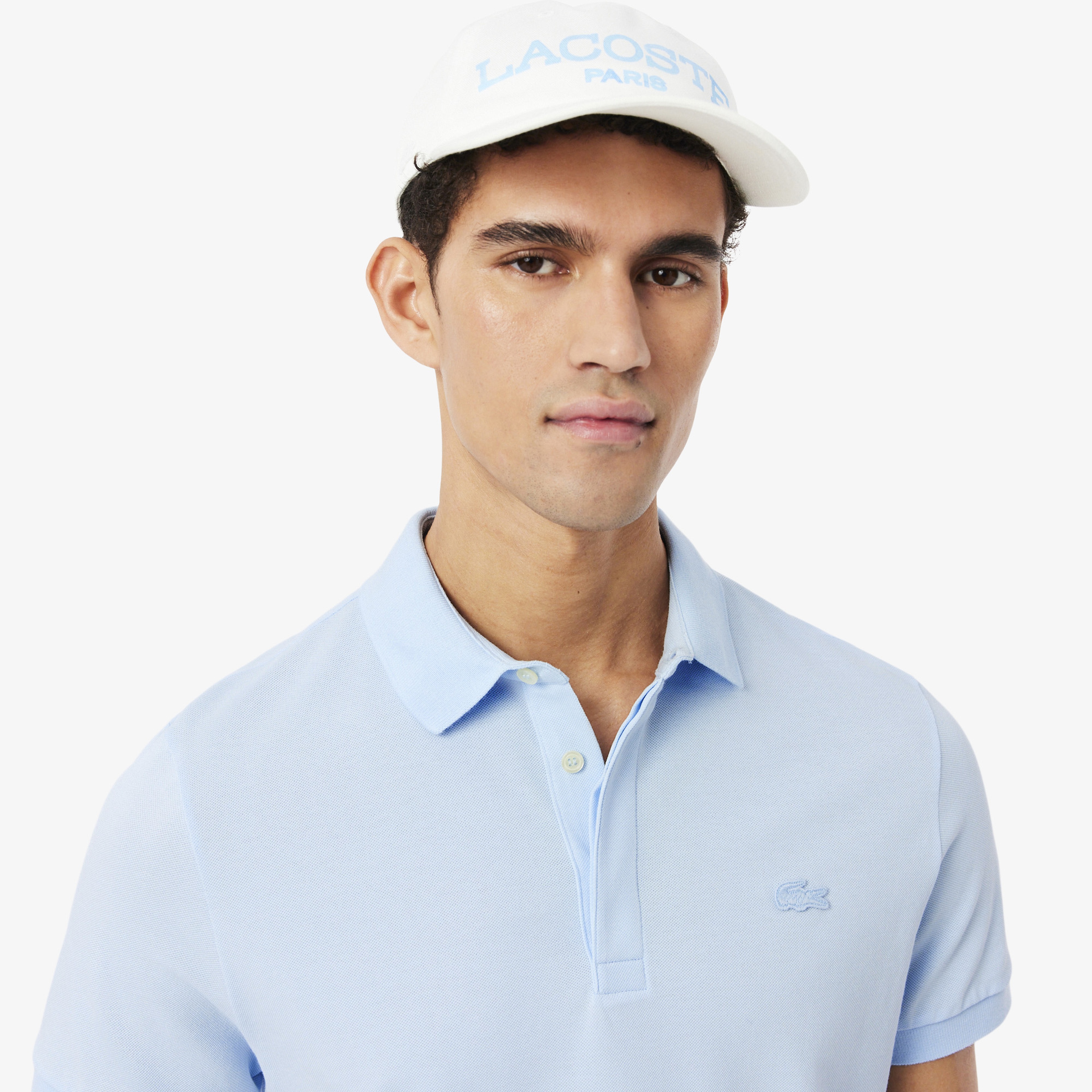 Erkek Regular Fit Açık Mavi Paris Polo