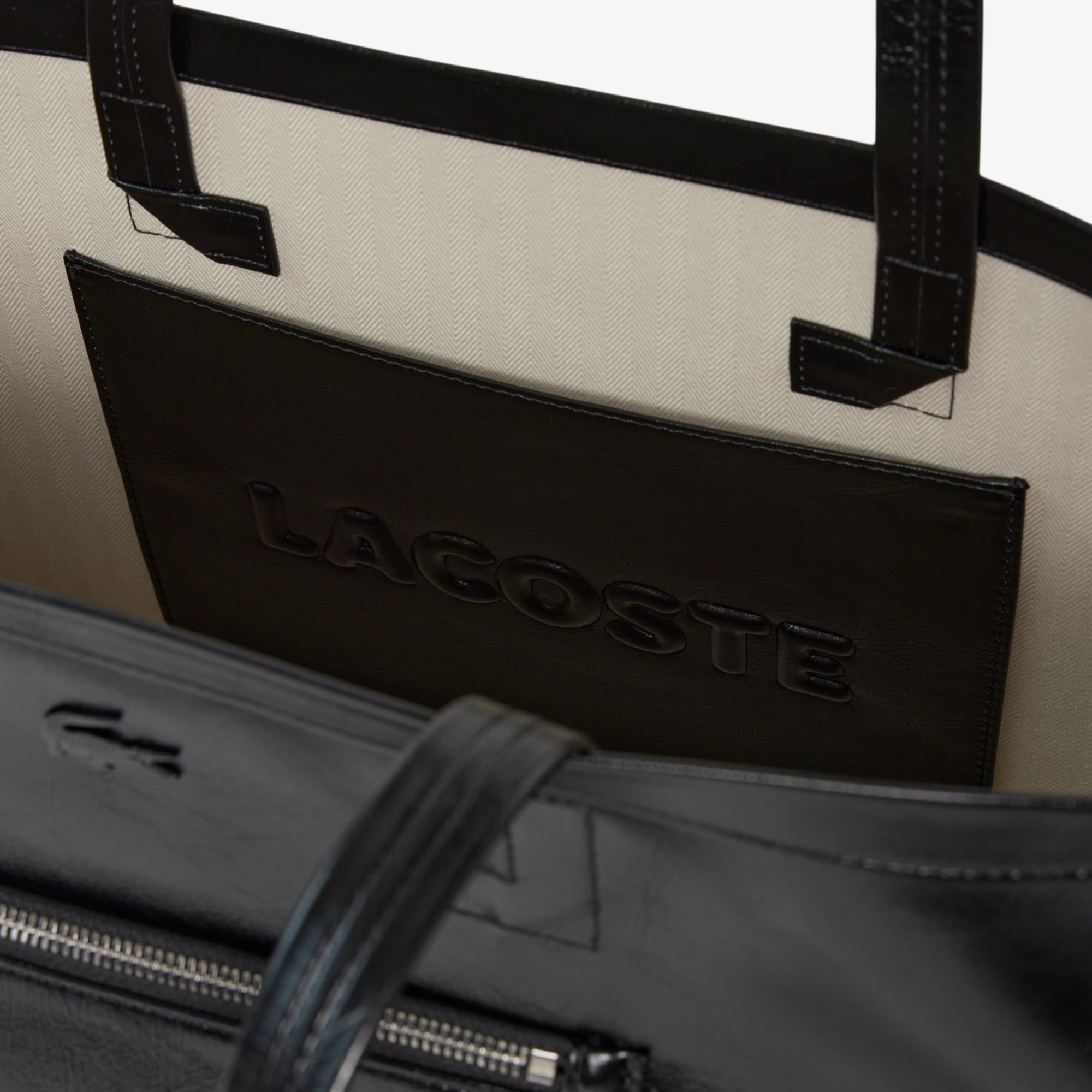 Lacoste Kadın Siyah Omuz Çantası görsel 4