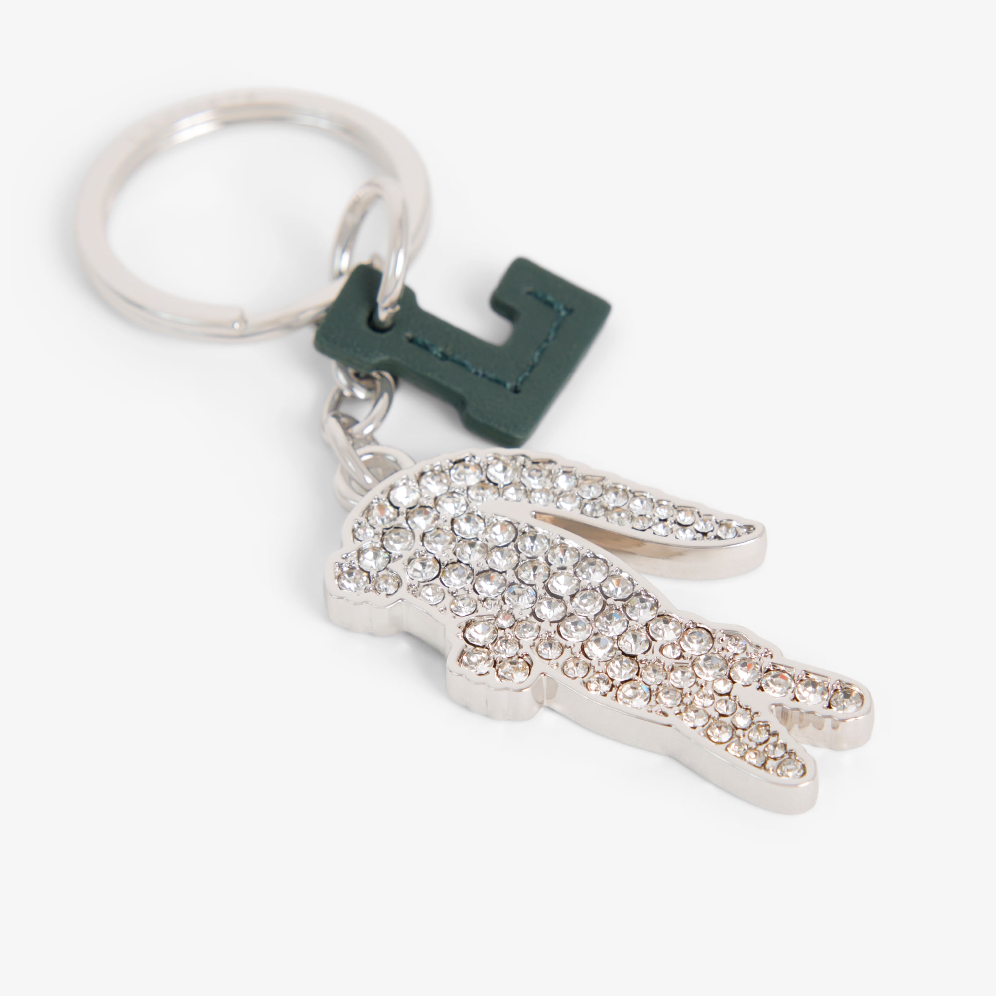 Lacoste L Charms Kadın Gri Anahtarlık görsel 2