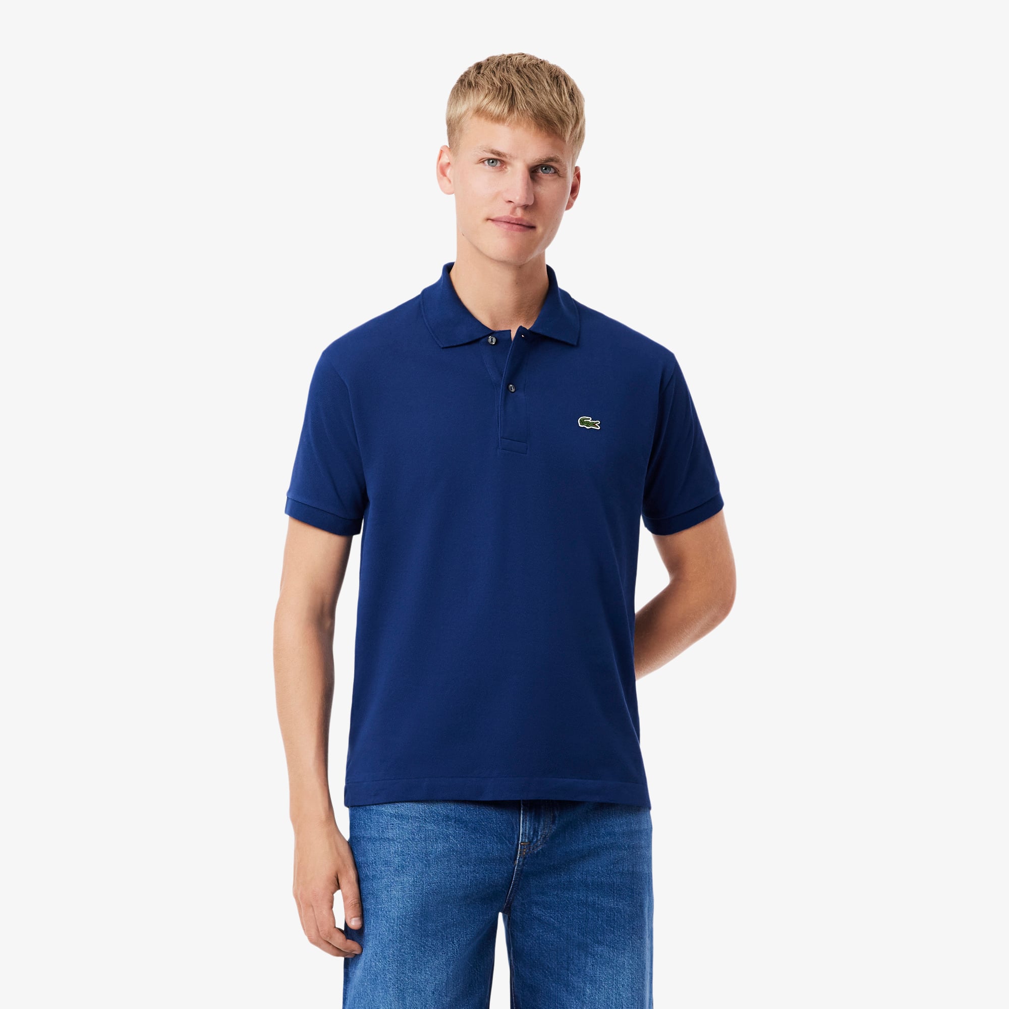 Lacoste L.12.12 Erkek Classic Fit Lacivert Polo