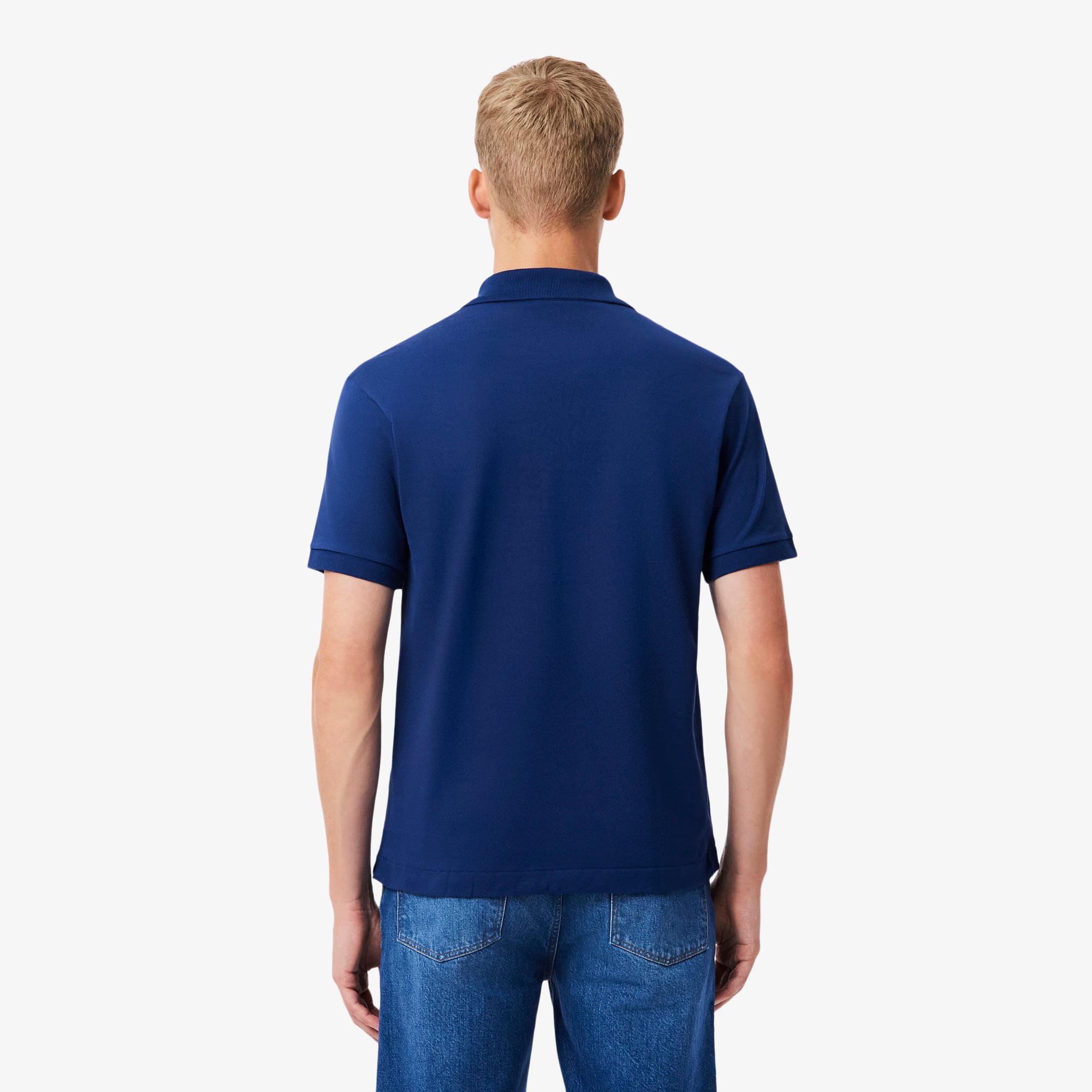 Lacoste L.12.12 Erkek Classic Fit Lacivert Polo görsel 3