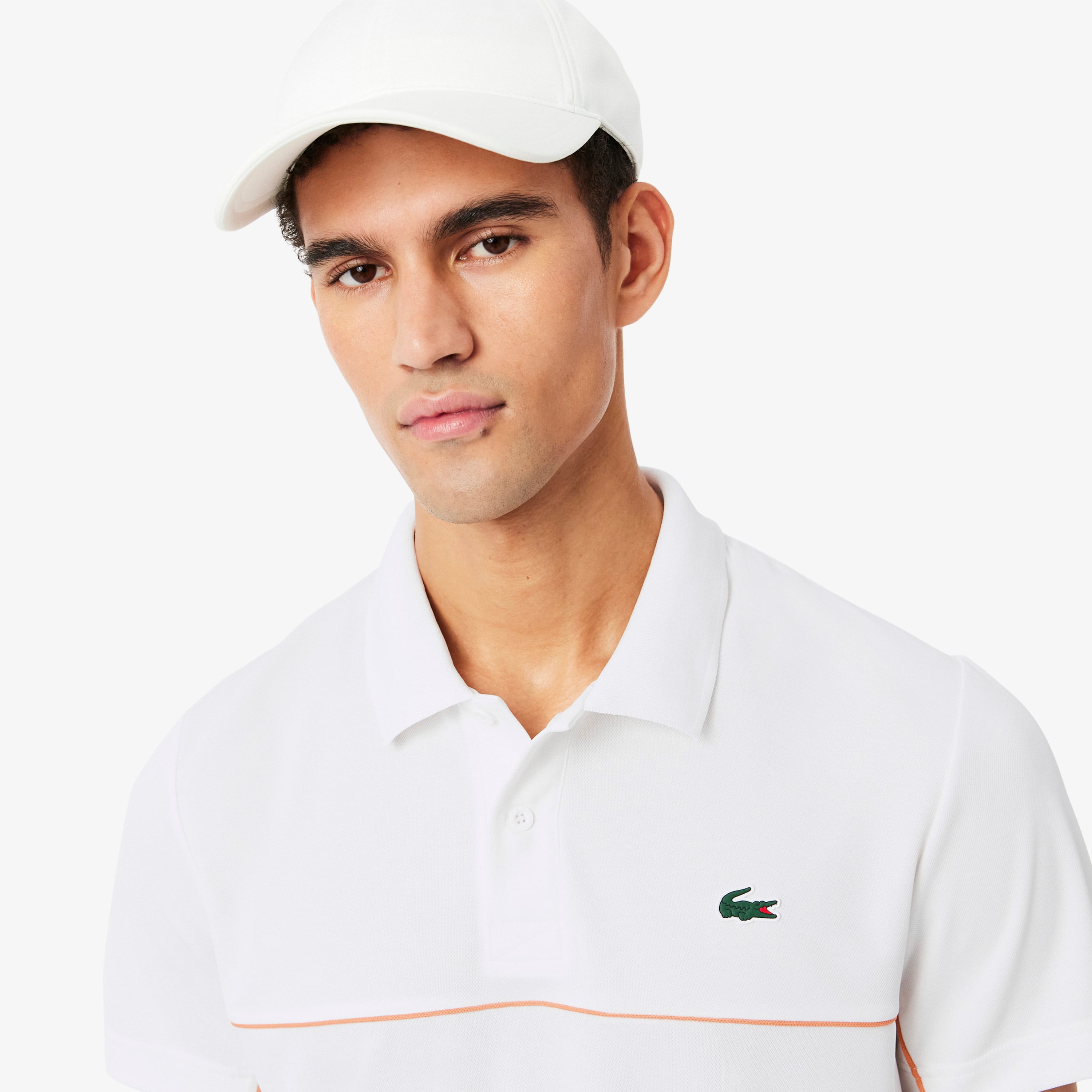 Lacoste Erkek Regular Fit Beyaz Polo görsel 2