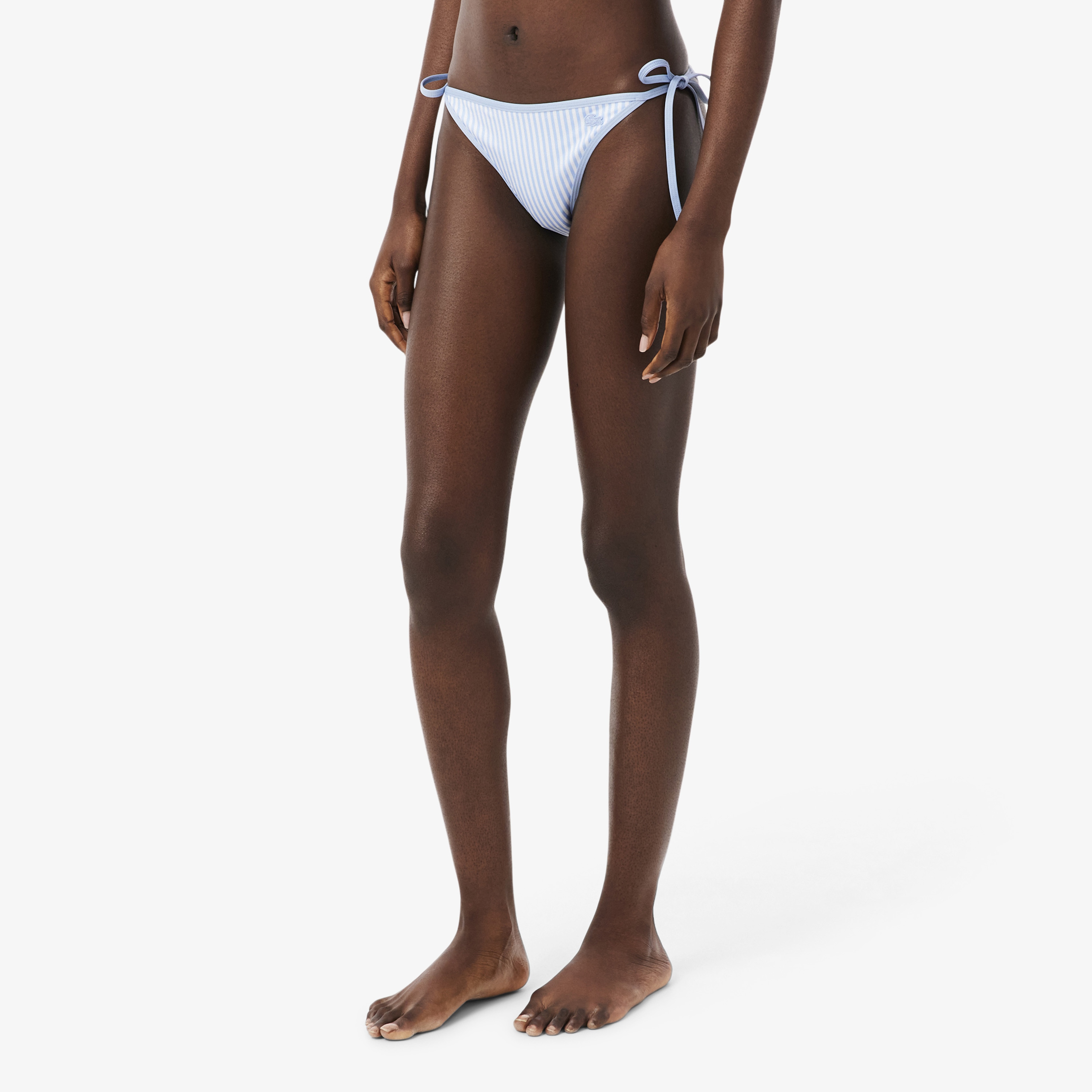 Kadın Çizgili Mavi Bikini Altı
