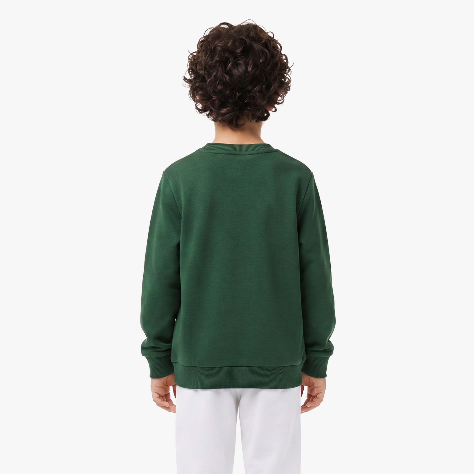 Çocuk Bisiklet Yaka Yeşil Sweatshirt