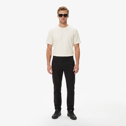 Erkek Slim Fit Siyah Chino Pantolon Siyah