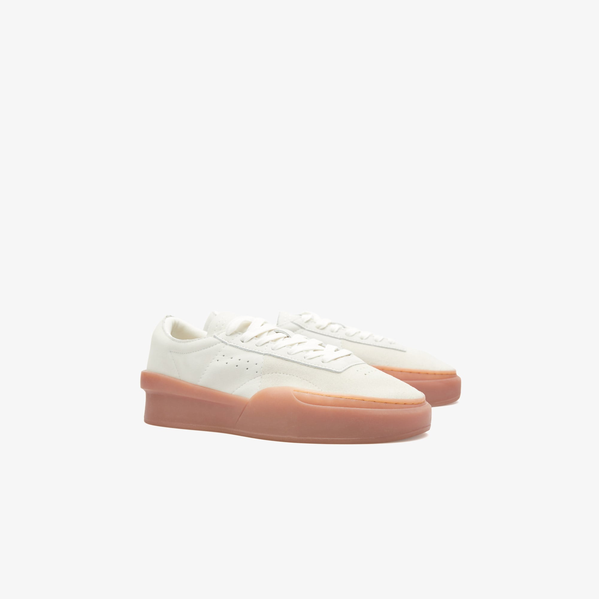 Lacoste Aura Club Erkek Bej Sneaker görsel 3