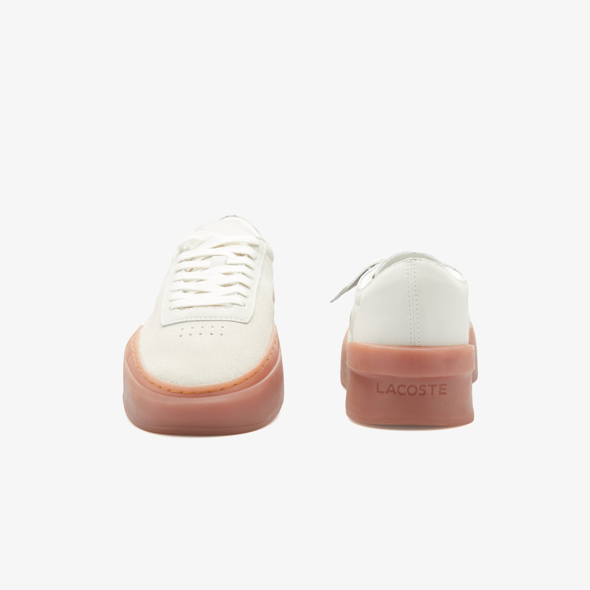 Lacoste Aura Club Erkek Bej Sneaker görsel 4