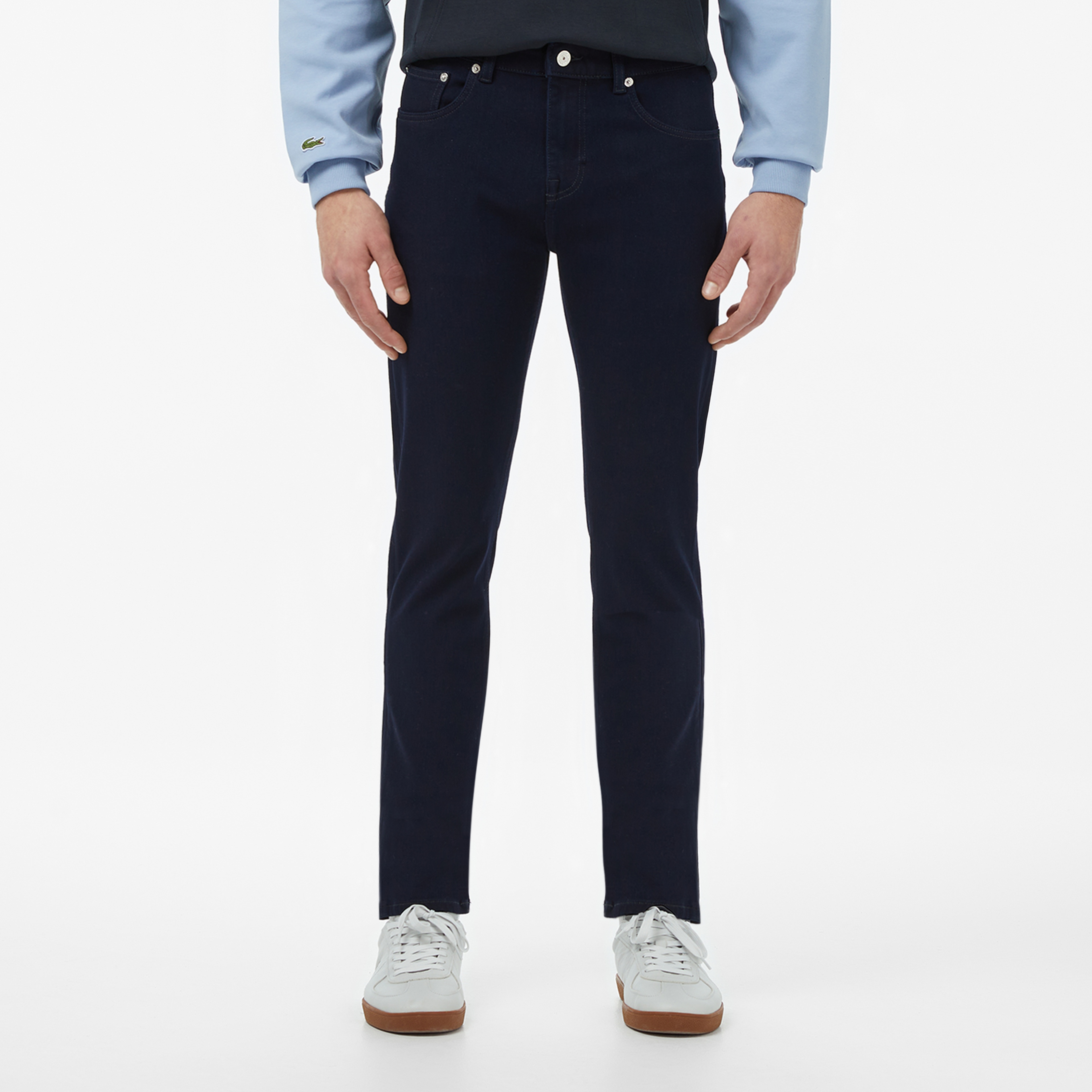 Erkek Slim Fit Lacivert Jean Pantolon