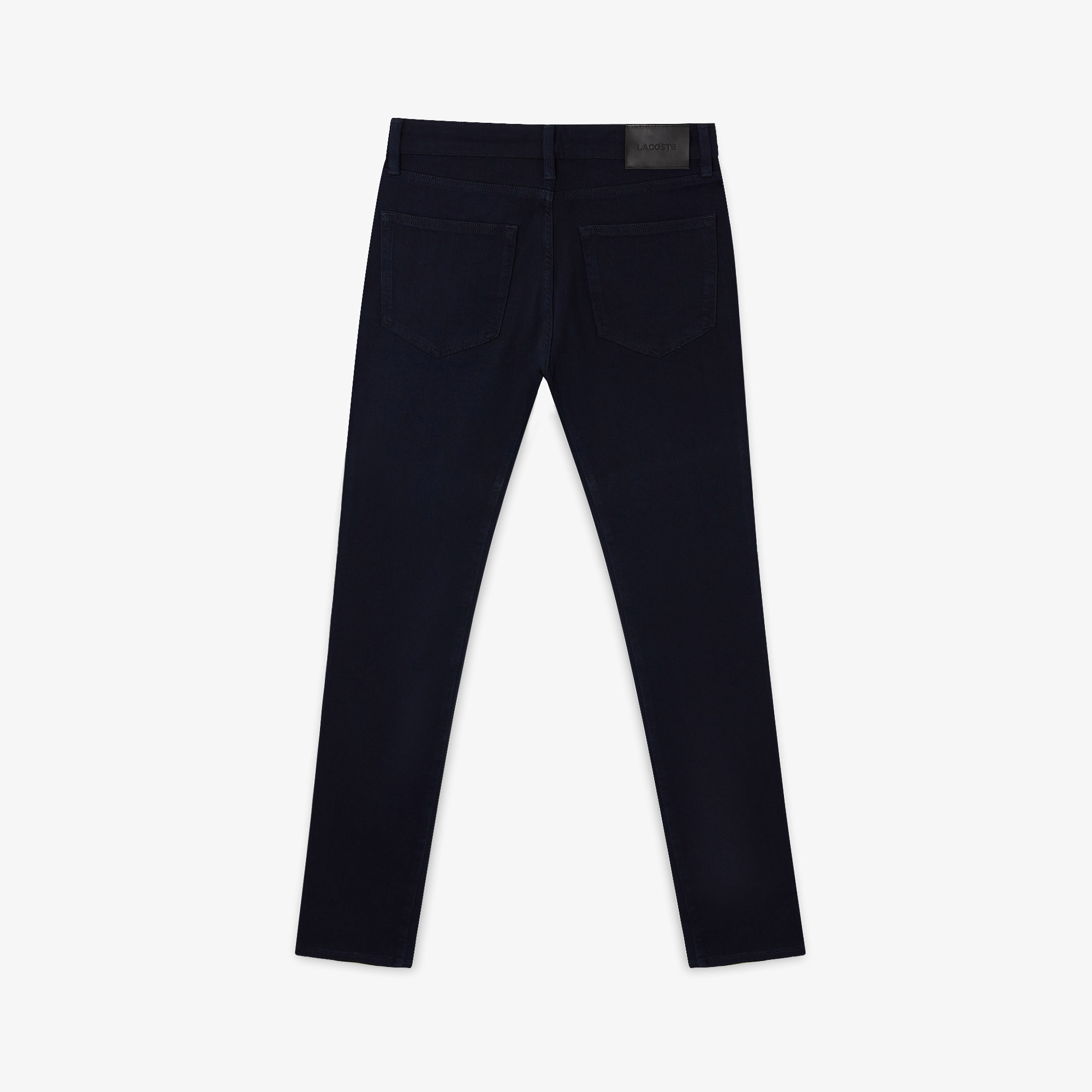 Lacoste Erkek Slim Fit Lacivert Jean Pantolon görsel 4