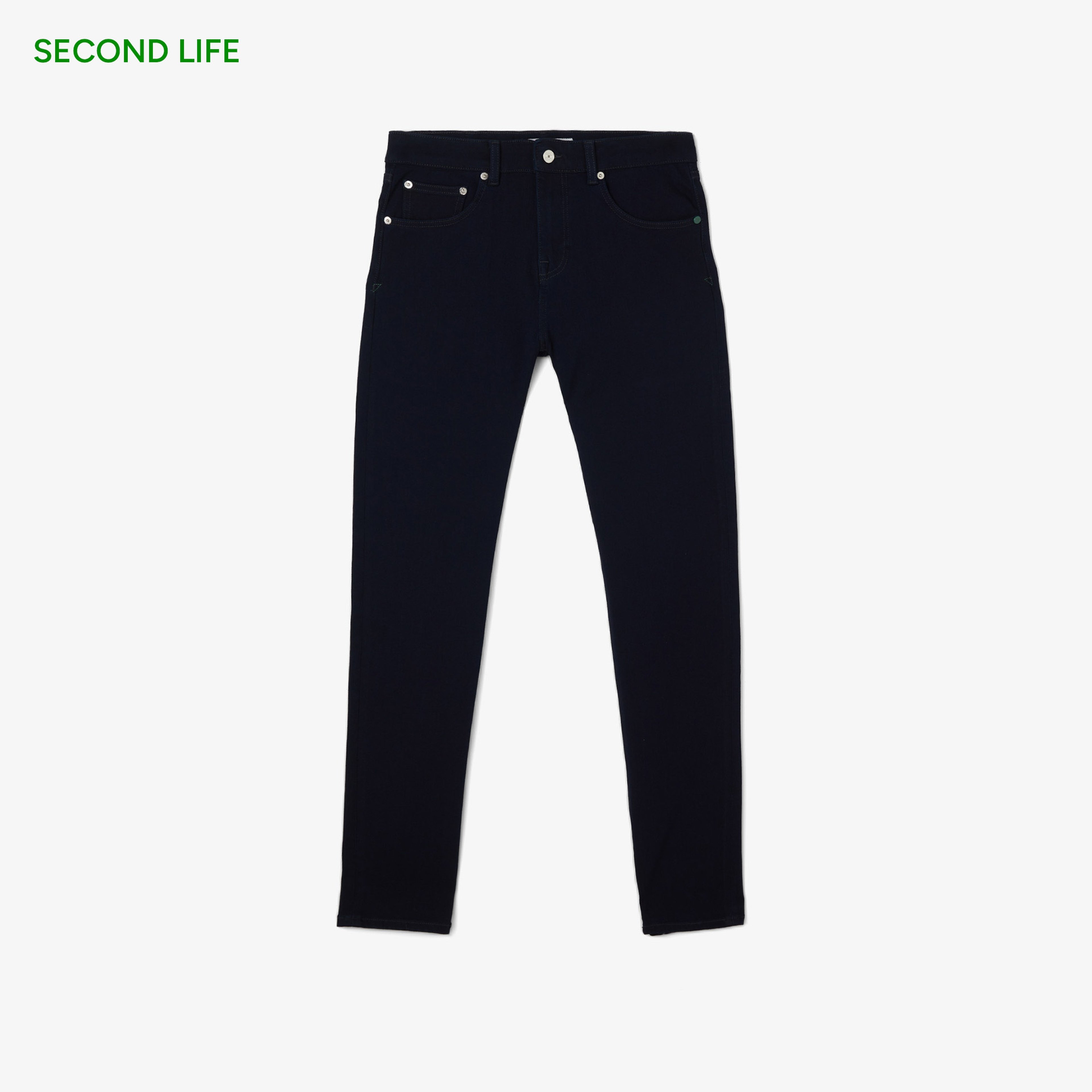 Erkek Slim Fit Lacivert Jean Pantolon