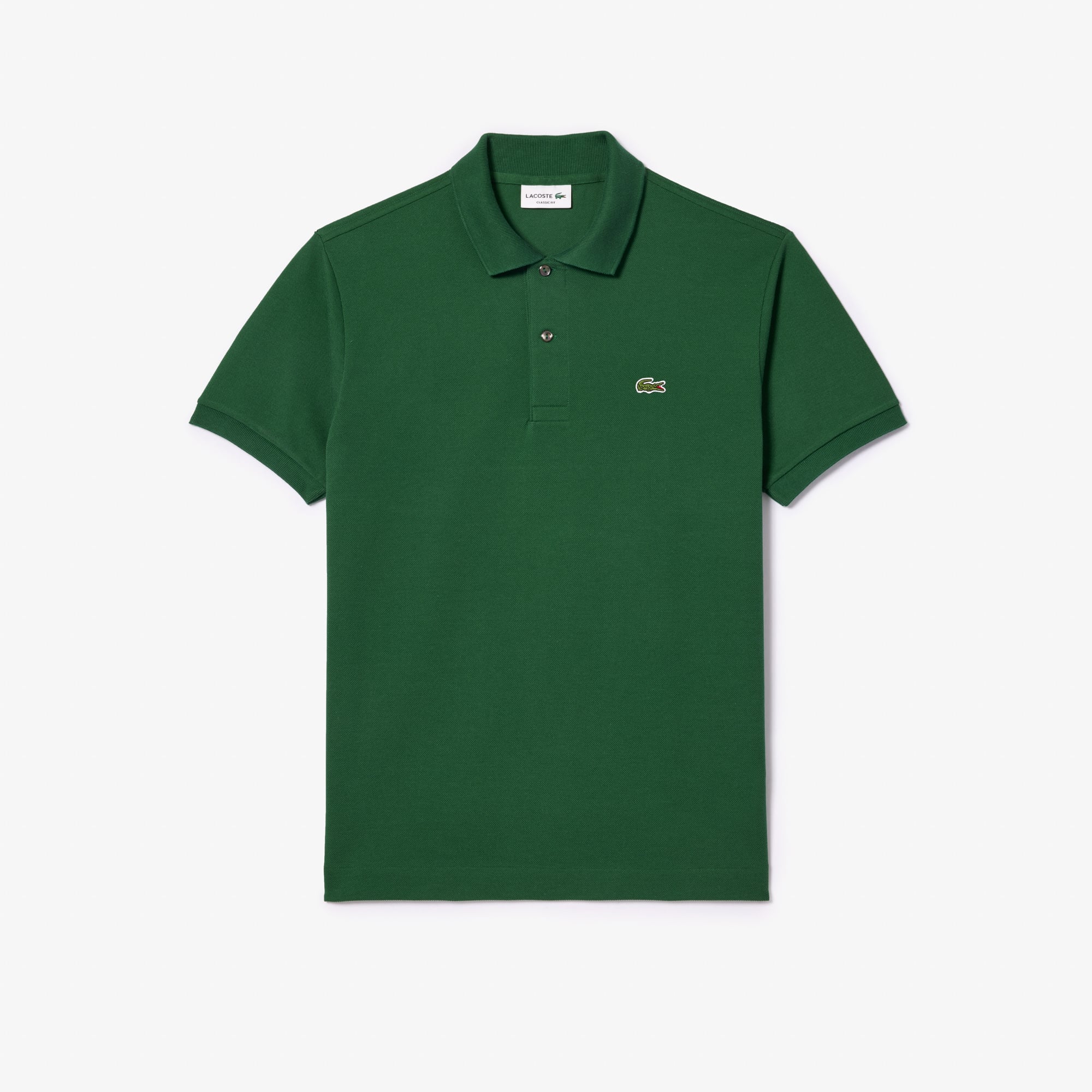 Lacoste L.12.12 Erkek Classic Fit Yeşil Polo görsel 4