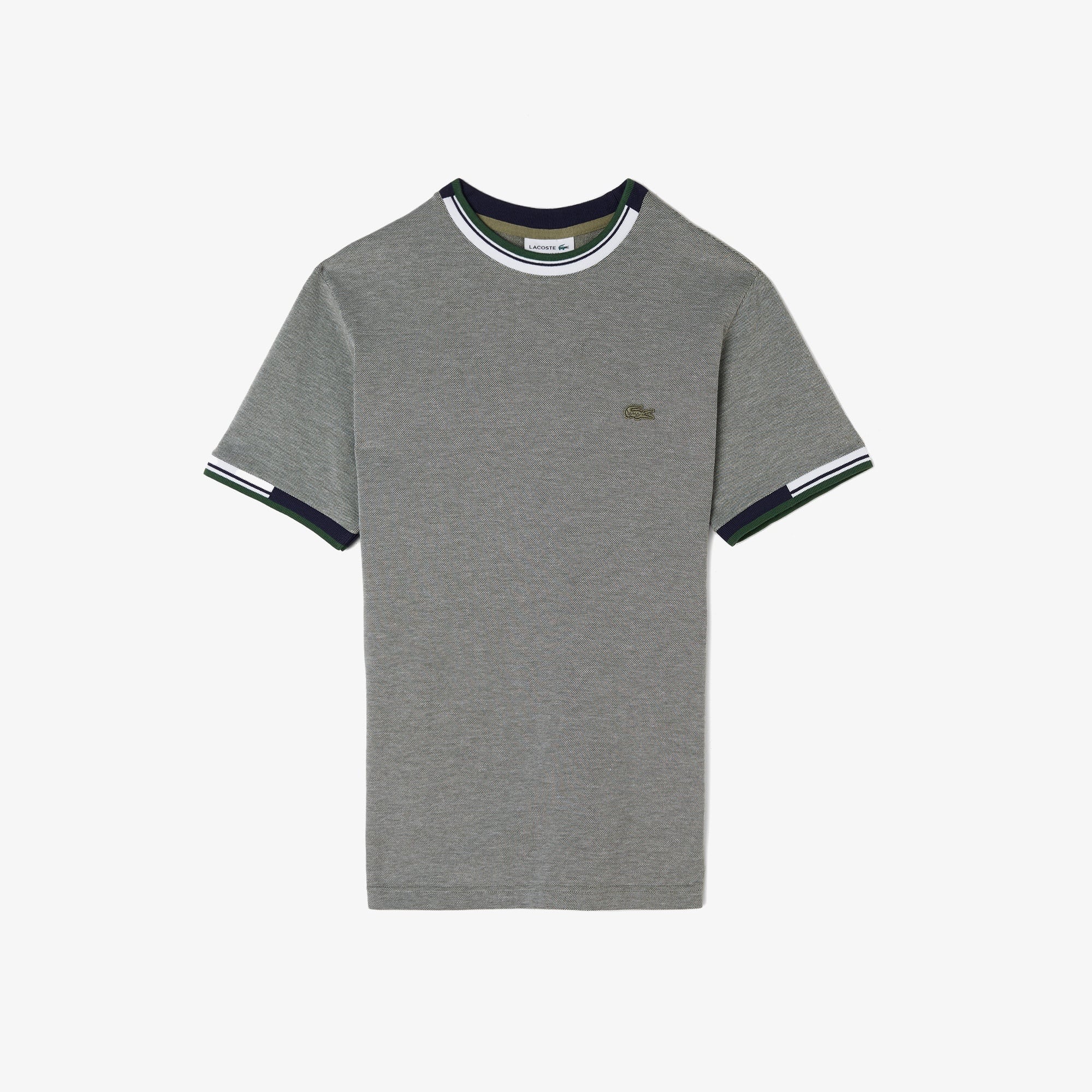 Erkek Regular Fit Bisiklet Yaka Gri T-Shirt