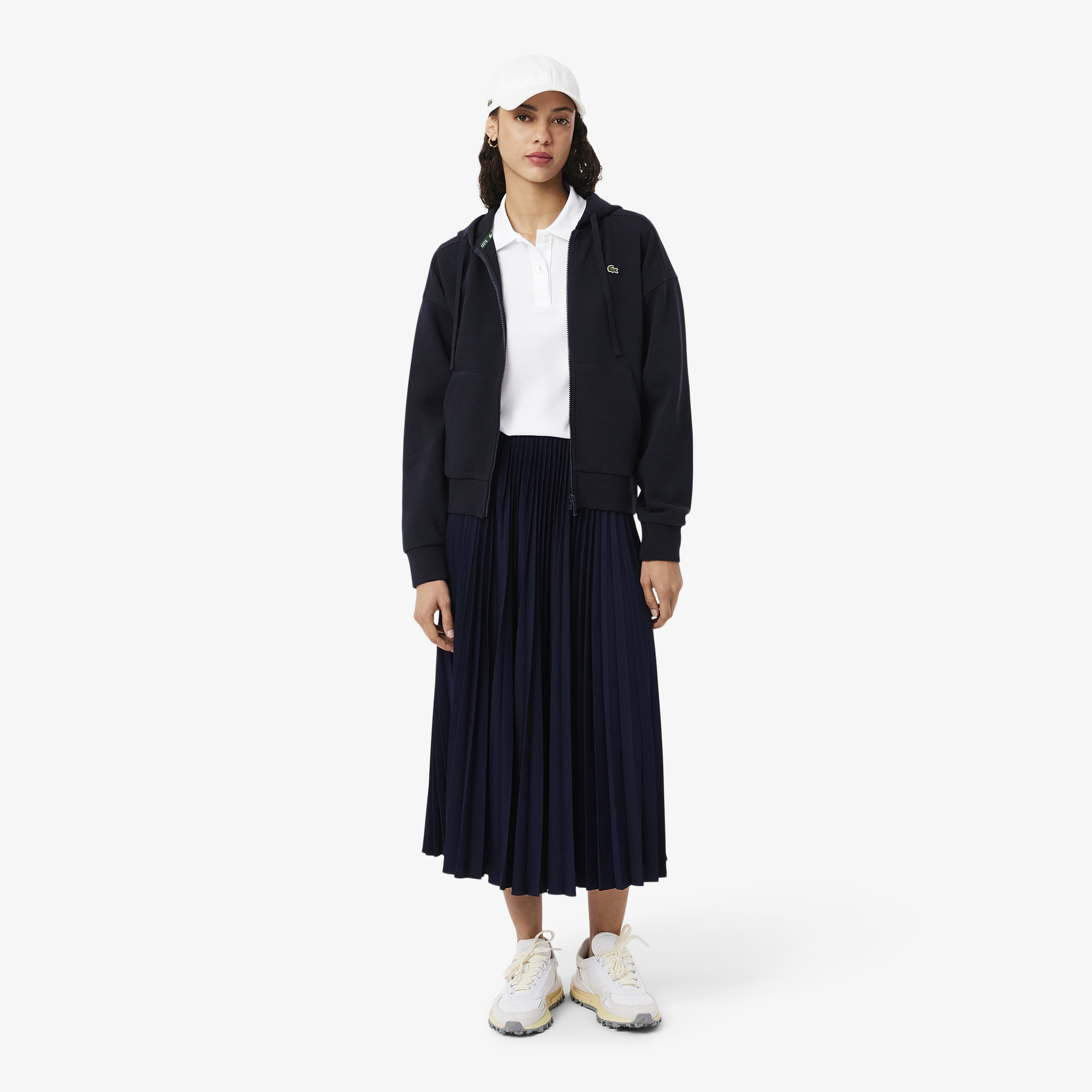 Kadın Regular Fit Beyaz Polo