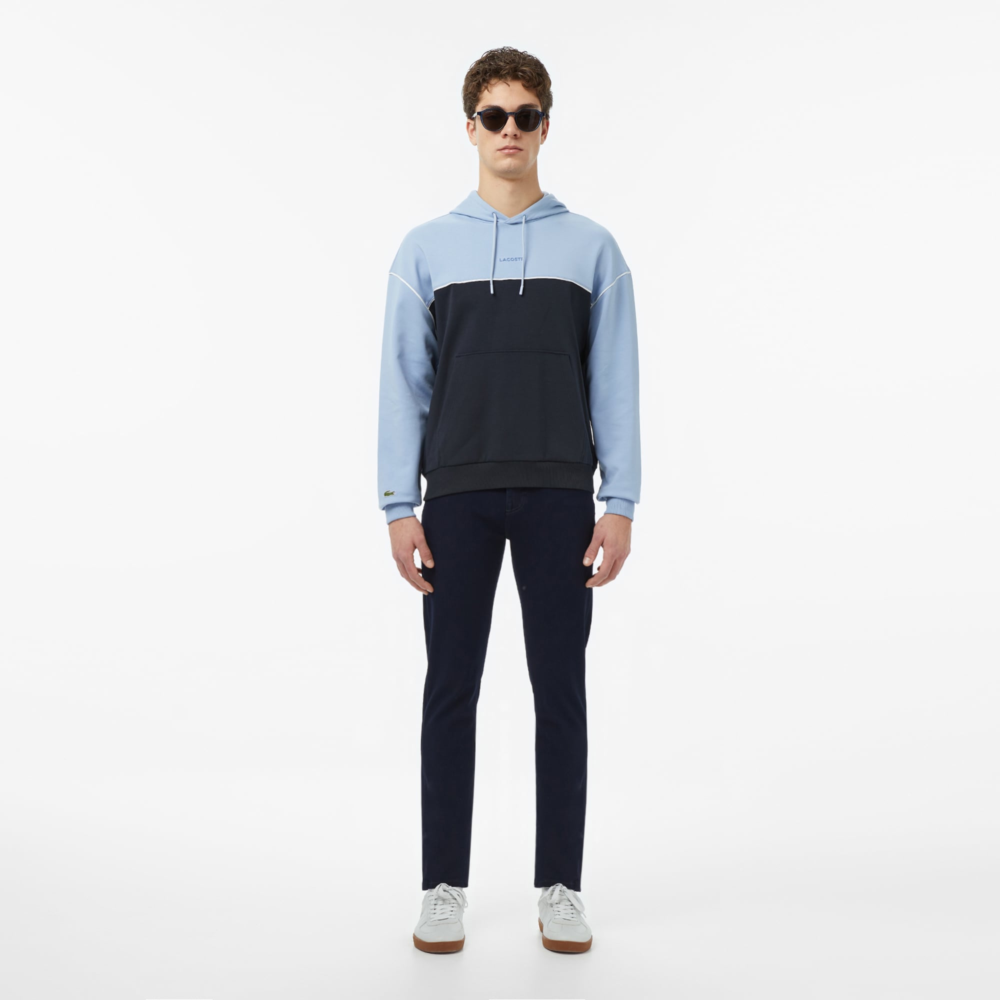 Lacoste Erkek Slim Fit Lacivert Jean Pantolon