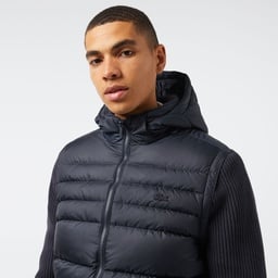 Erkek Slim Fit Kapüşonlu Lacivert Mont Lacivert