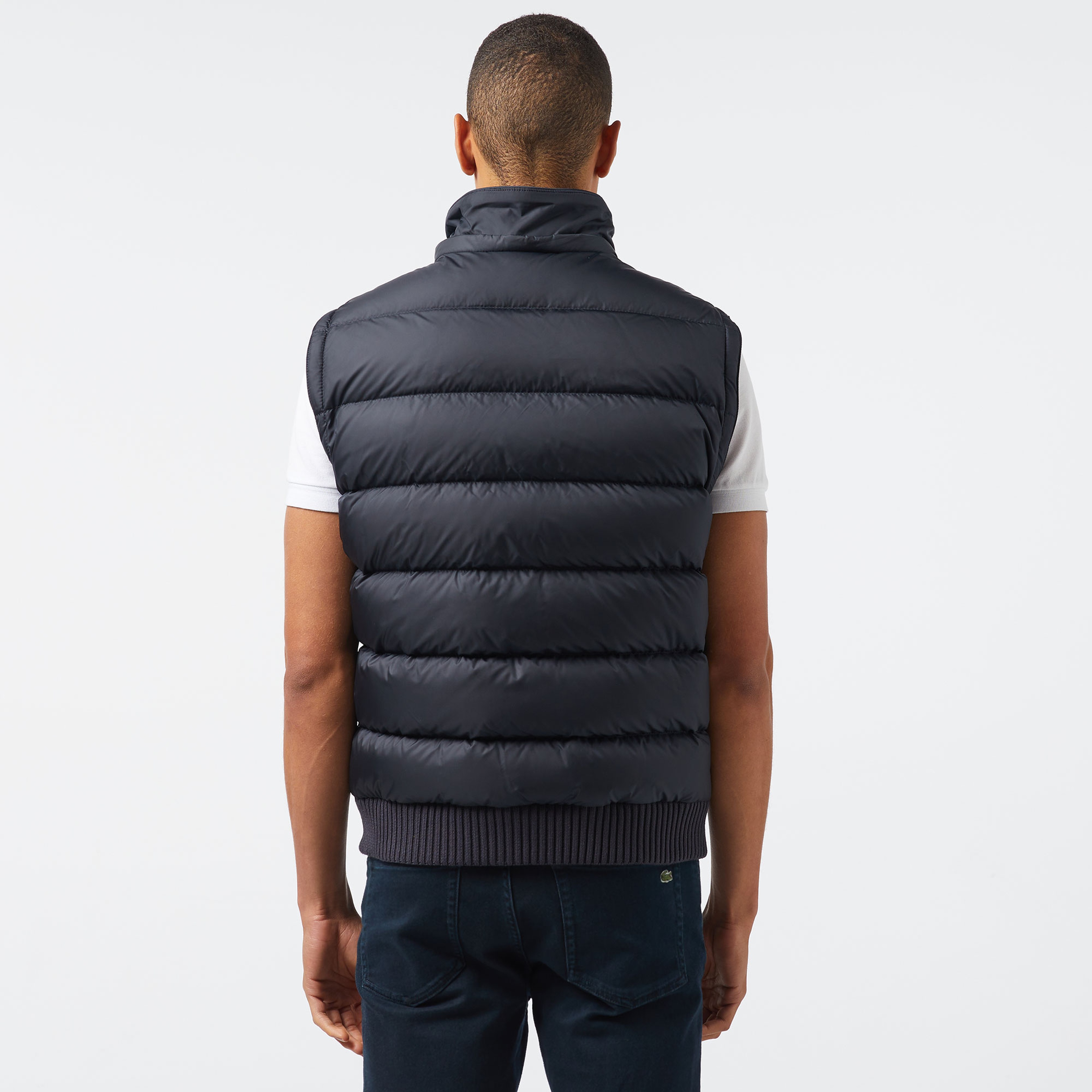 Erkek Slim Fit Kapüşonlu Lacivert Mont Erkek Slim Fit Kapüşonlu Lacivert Mont