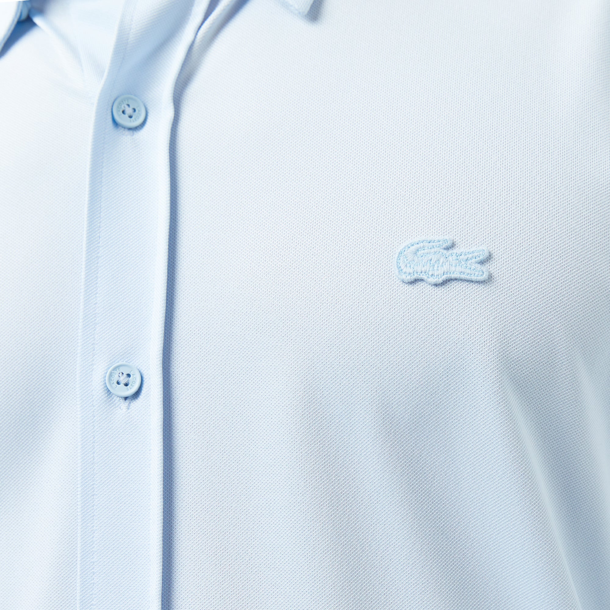 Lacoste Erkek Slim Fit Açık Mavi Gömlek görsel 6