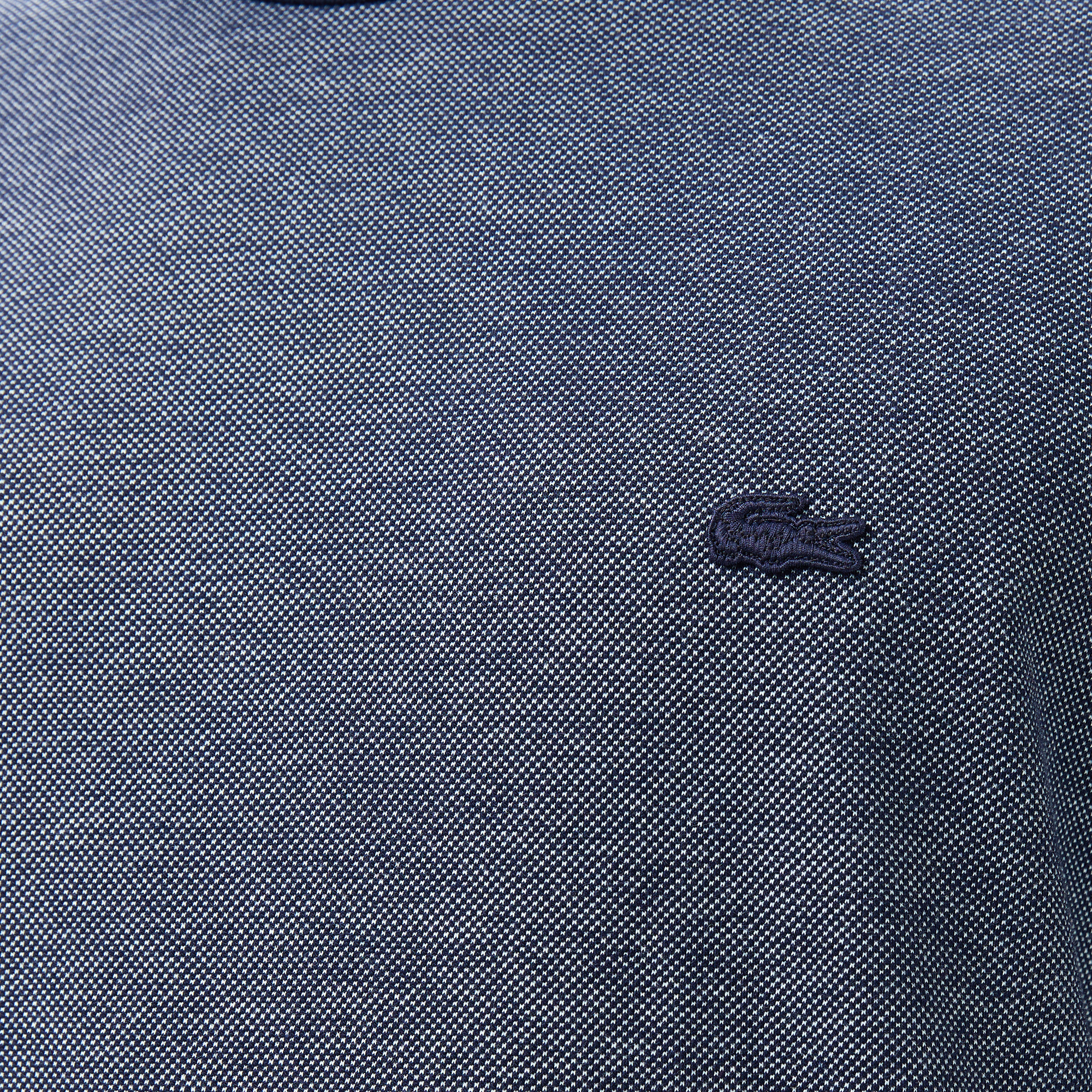Lacoste Erkek Oversize Fit Bisiklet Yaka Lacivert T-Shirt görsel 5