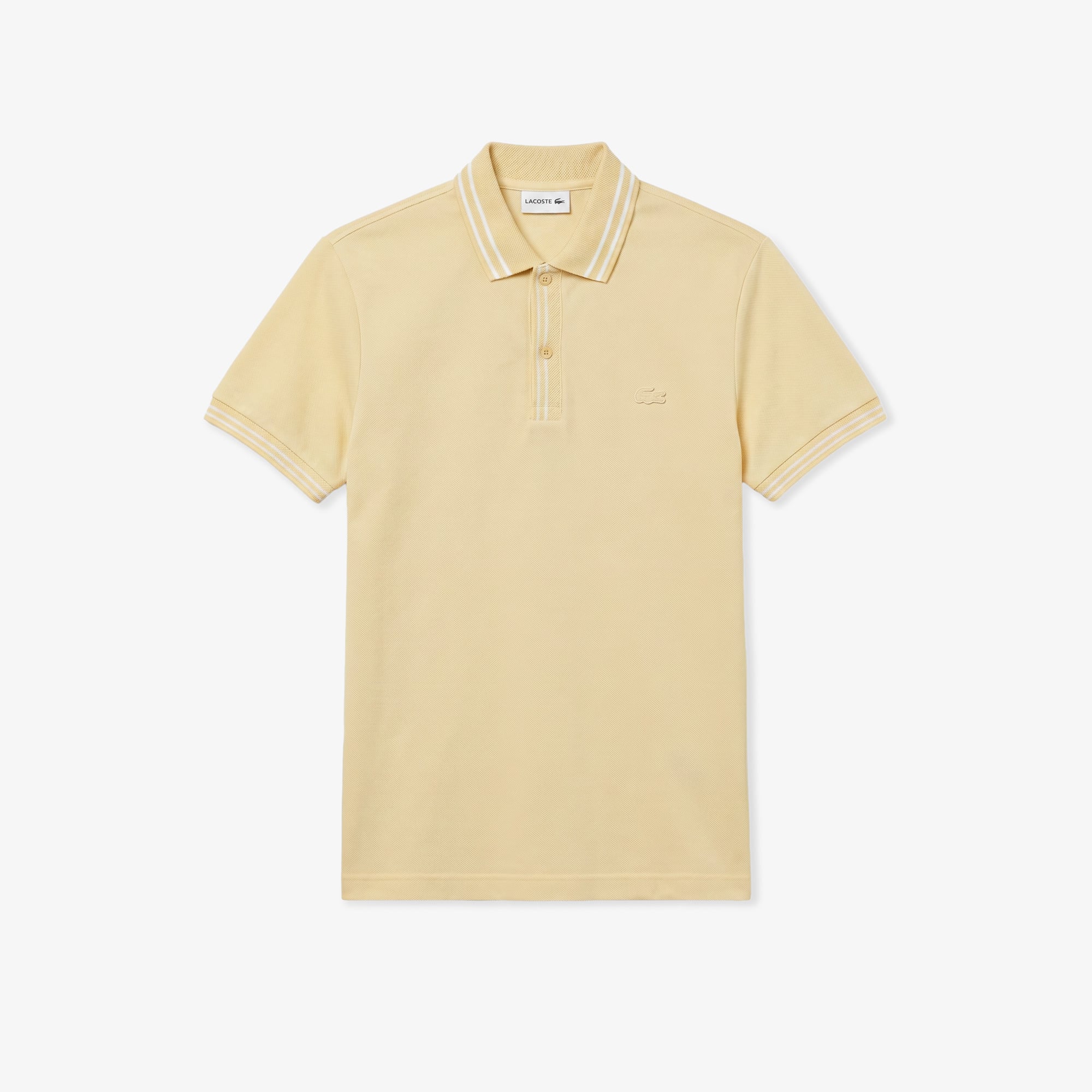 Lacoste Erkek Regular Fit Bej Polo görsel 2