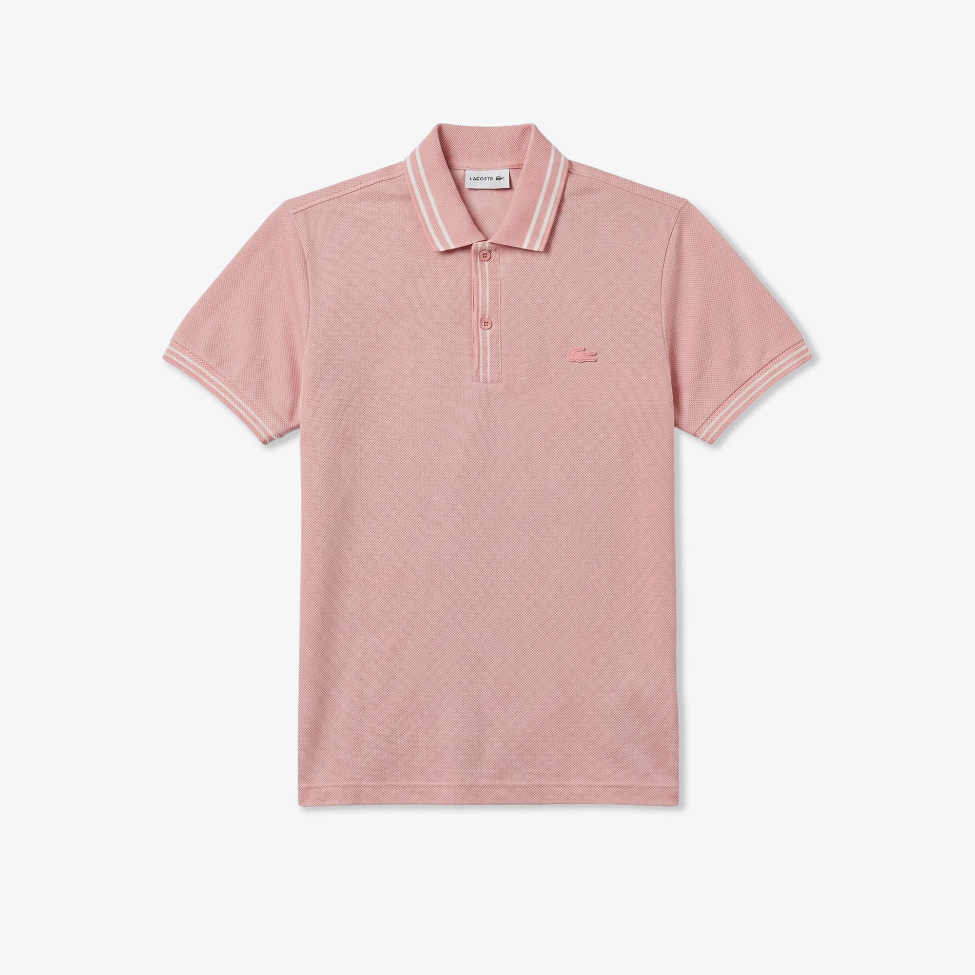 Lacoste Erkek Regular Fit Pembe Polo görsel 2