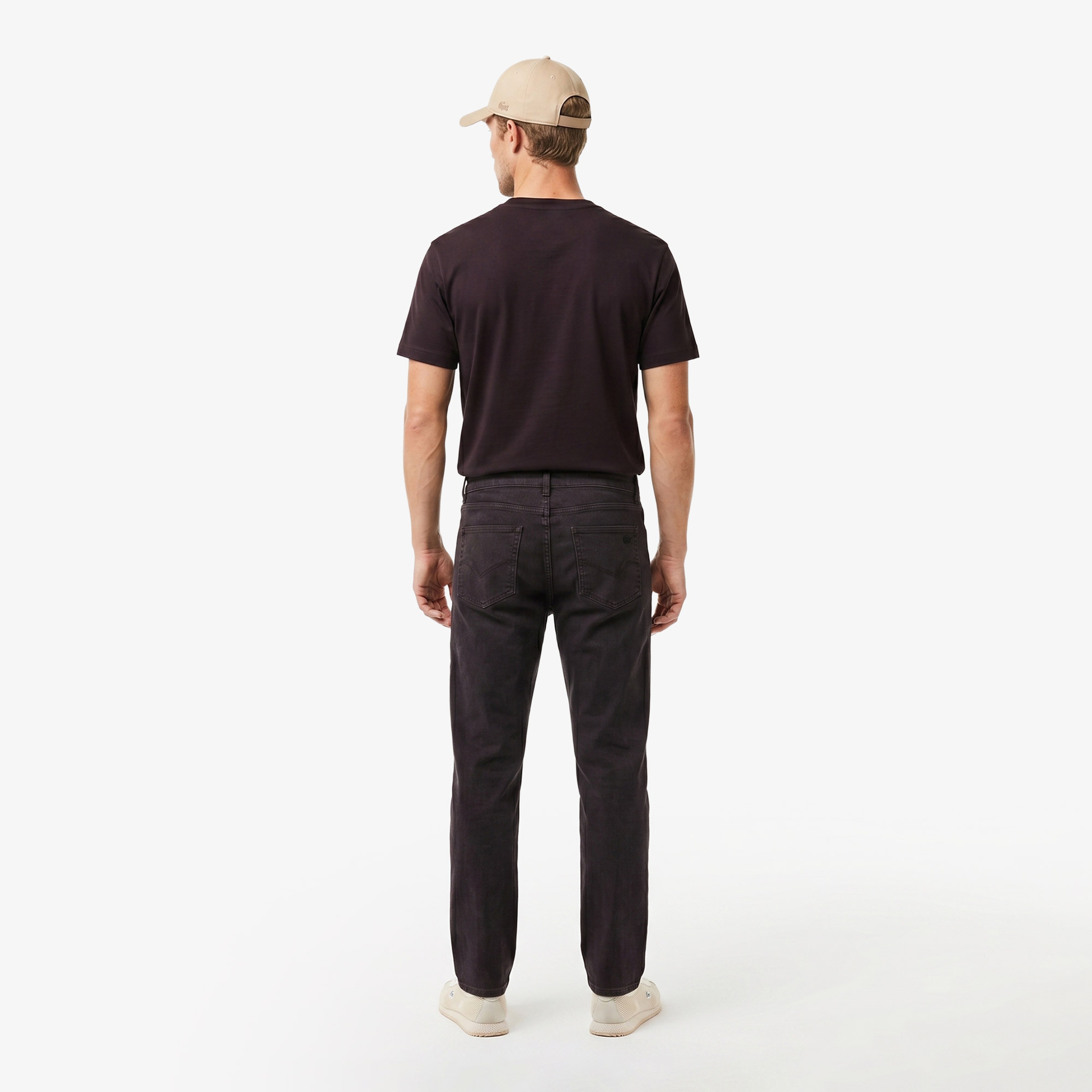 Erkek Slim Fit Kahverengi Pantolon