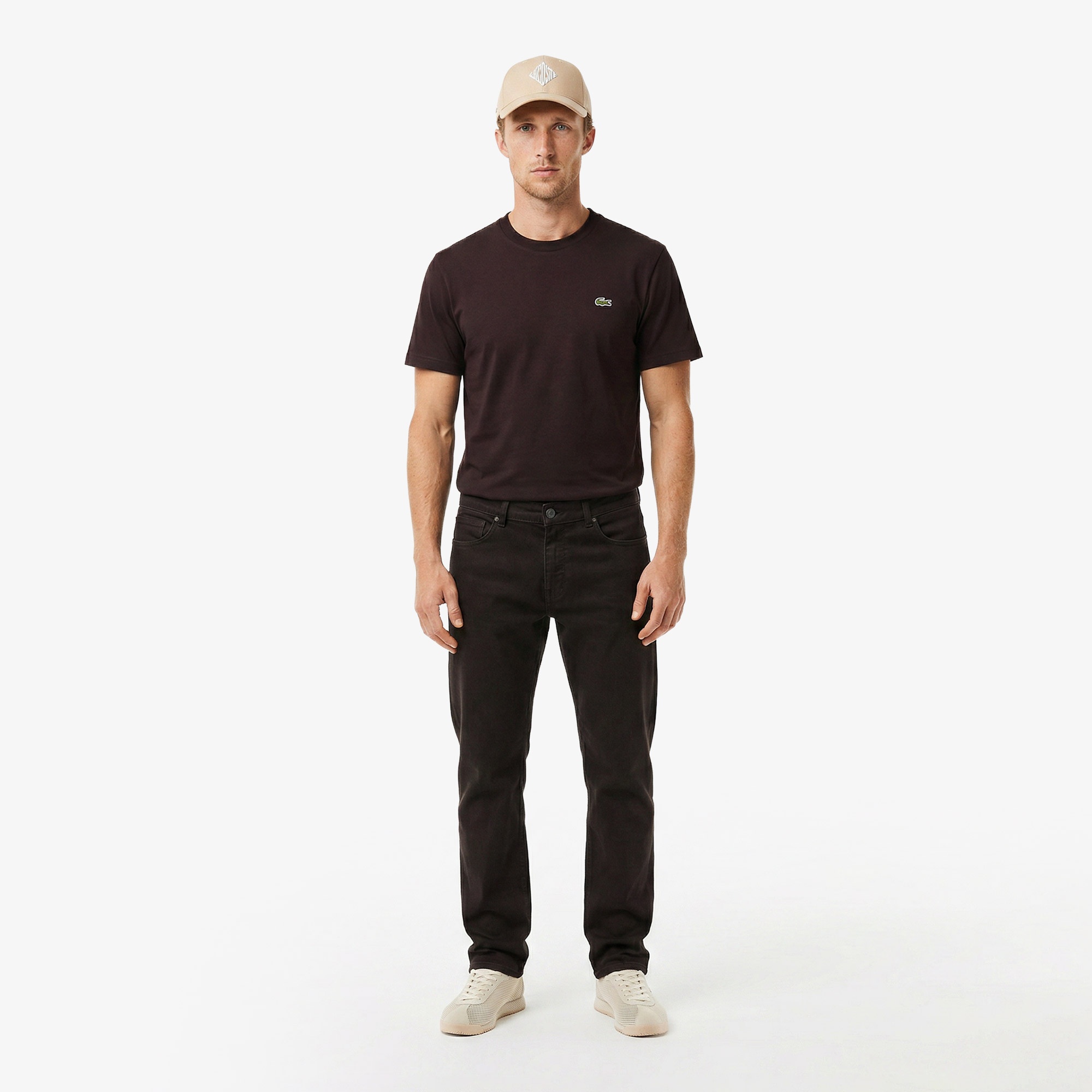 Erkek Slim Fit Kahverengi Pantolon