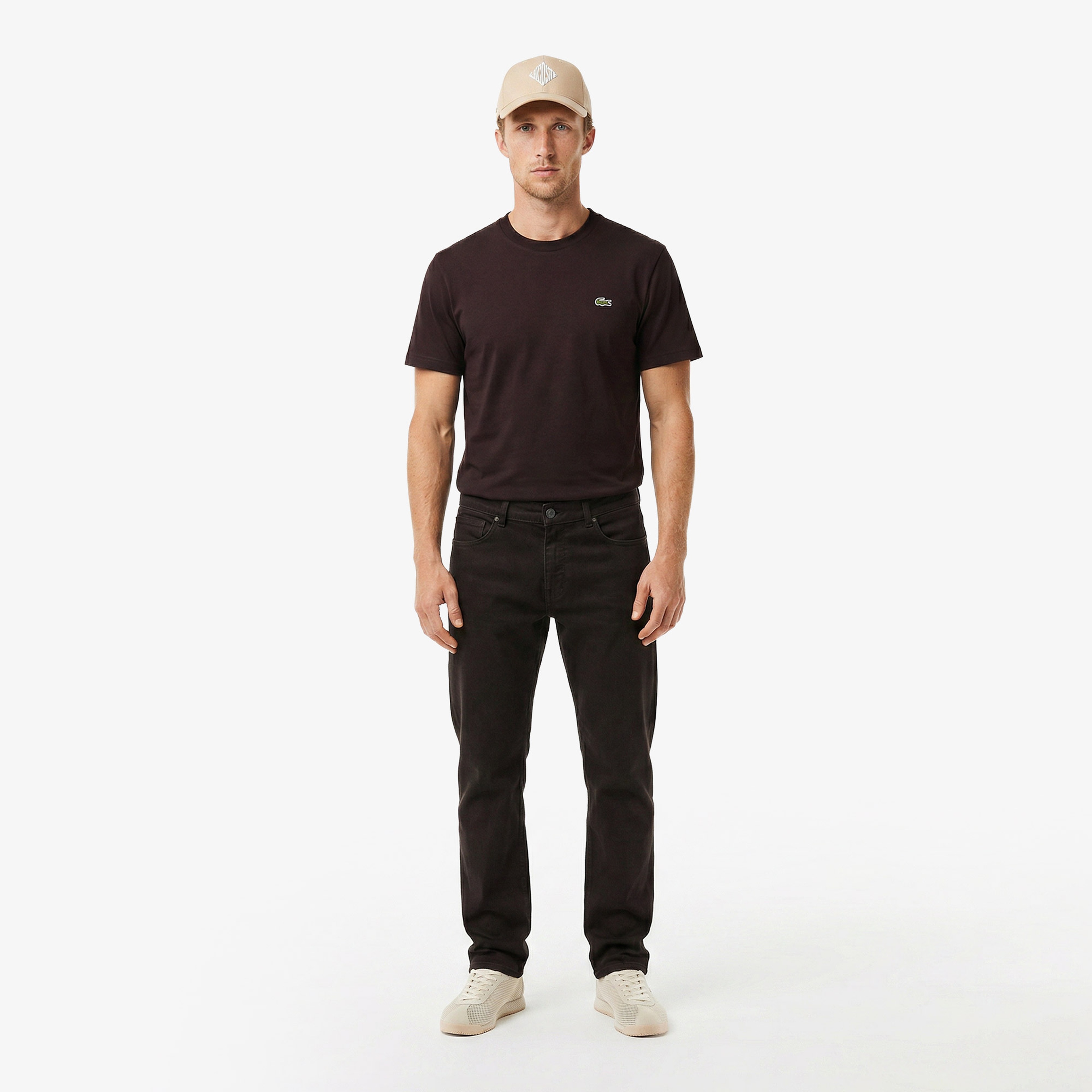 Erkek Slim Fit Kahverengi Pantolon