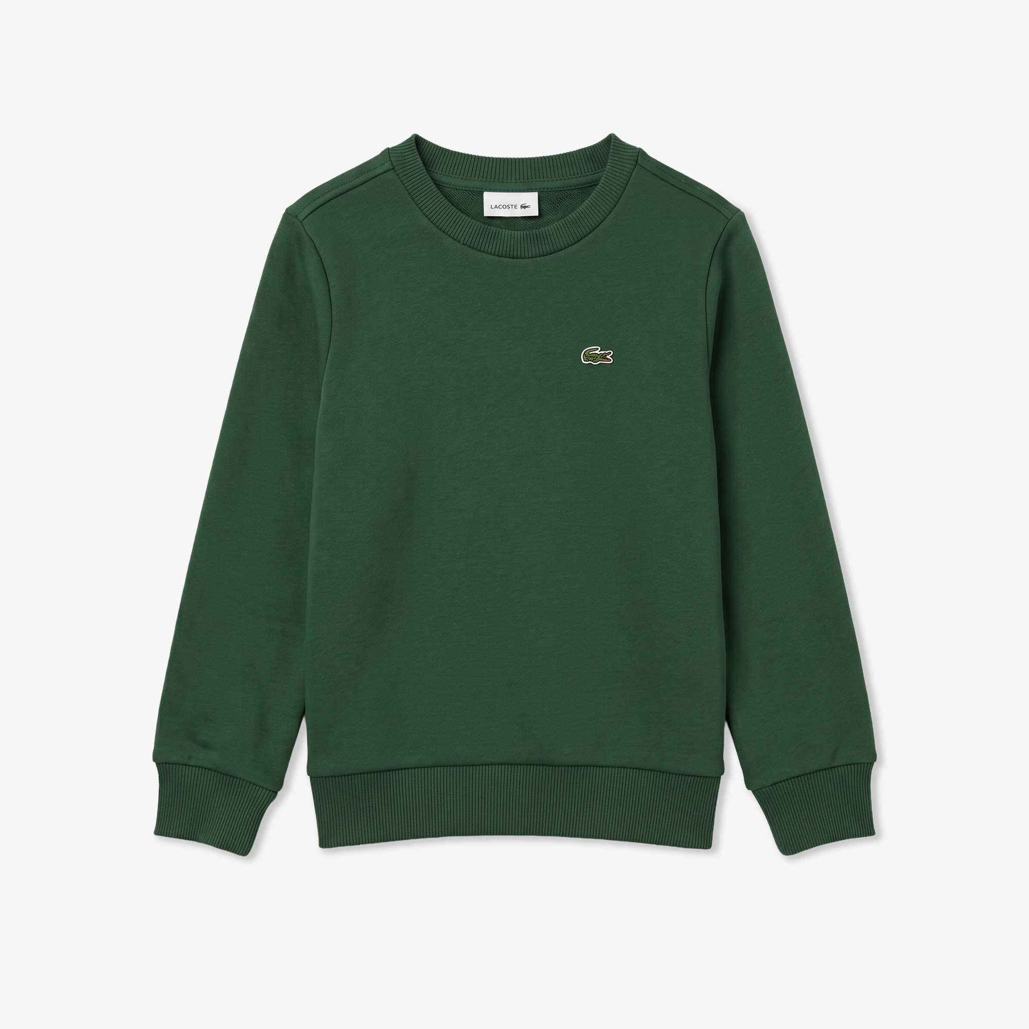 Lacoste Çocuk Bisiklet Yaka Yeşil Sweatshirt görsel 2