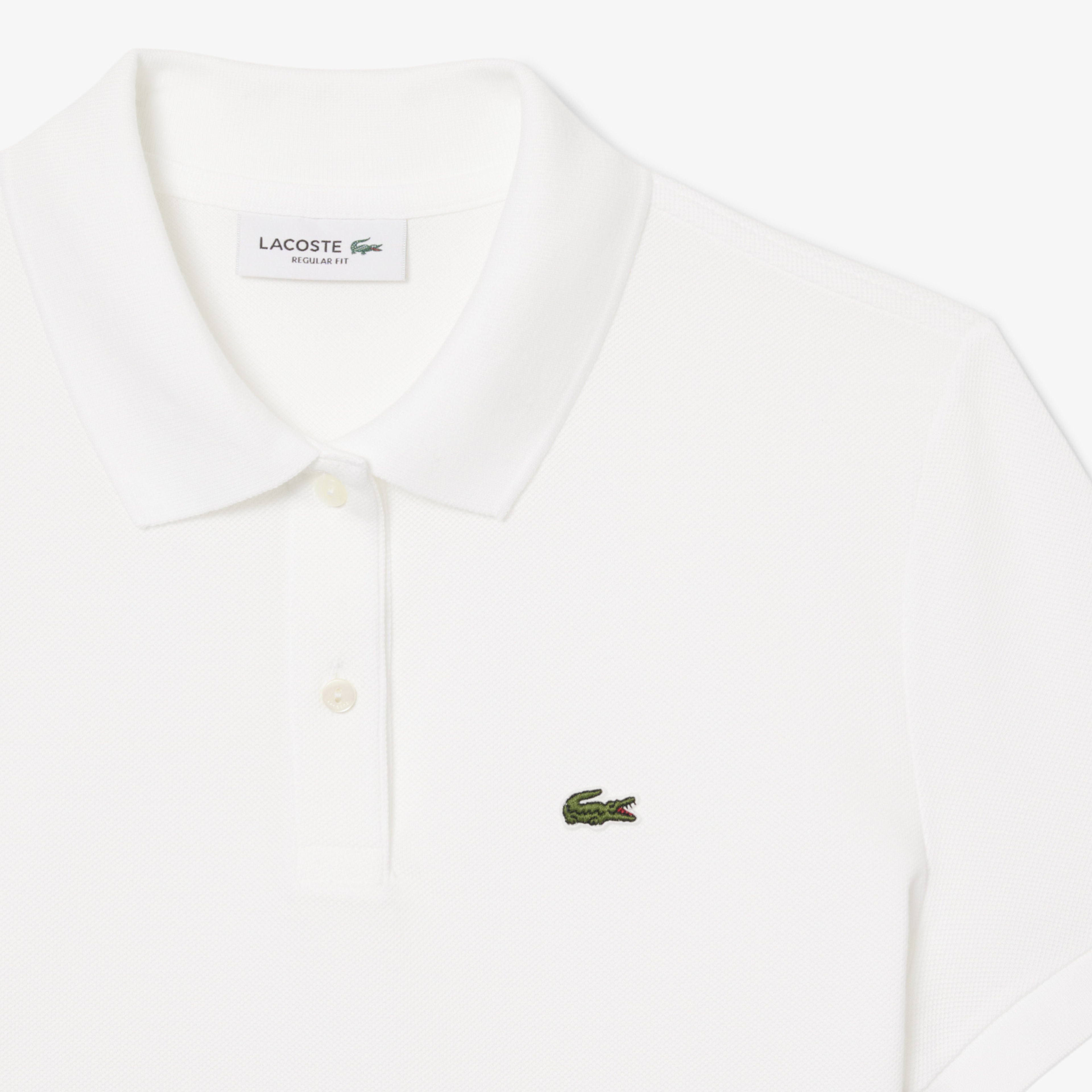 Kadın Regular Fit Beyaz Polo