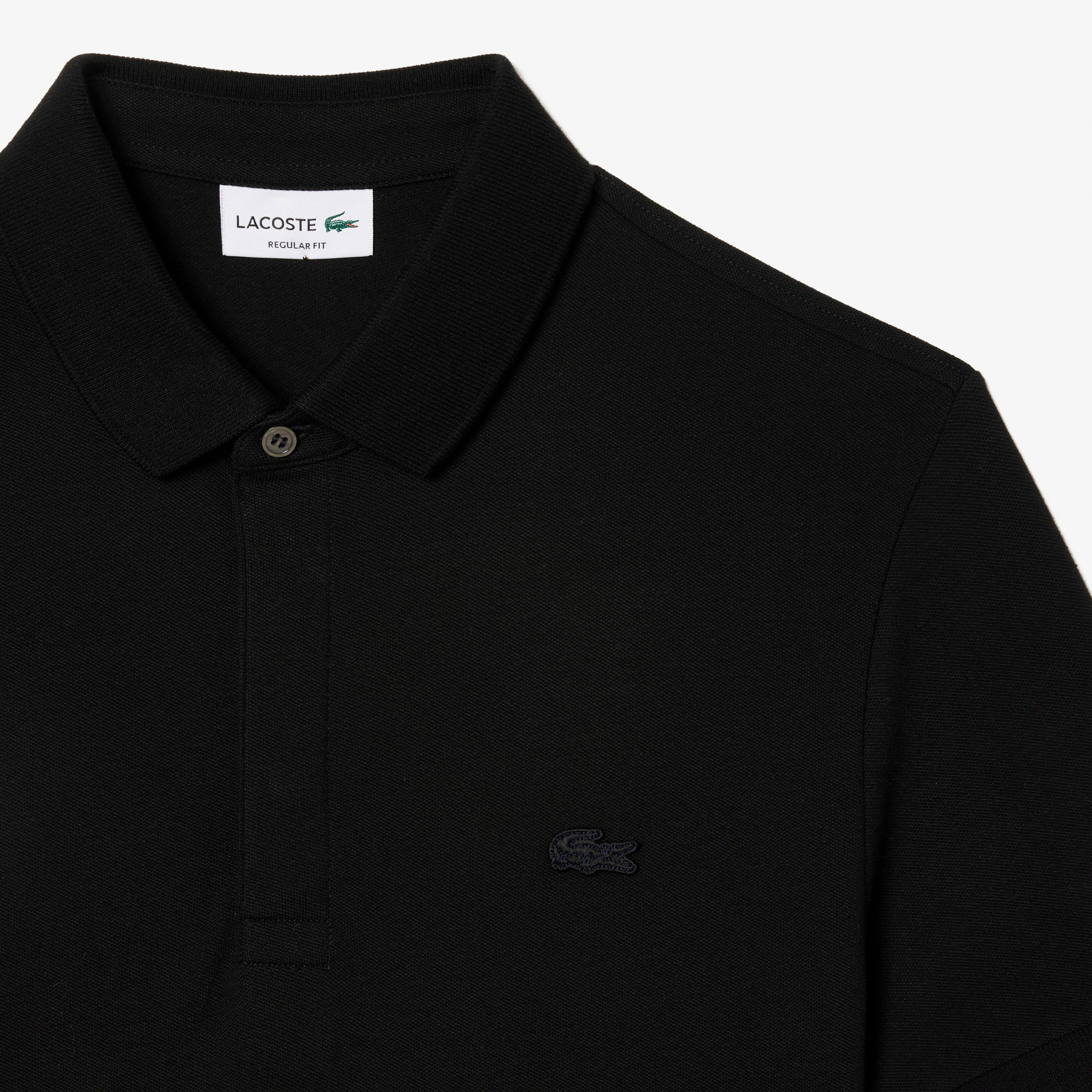 Erkek Regular Fit Siyah Paris Polo