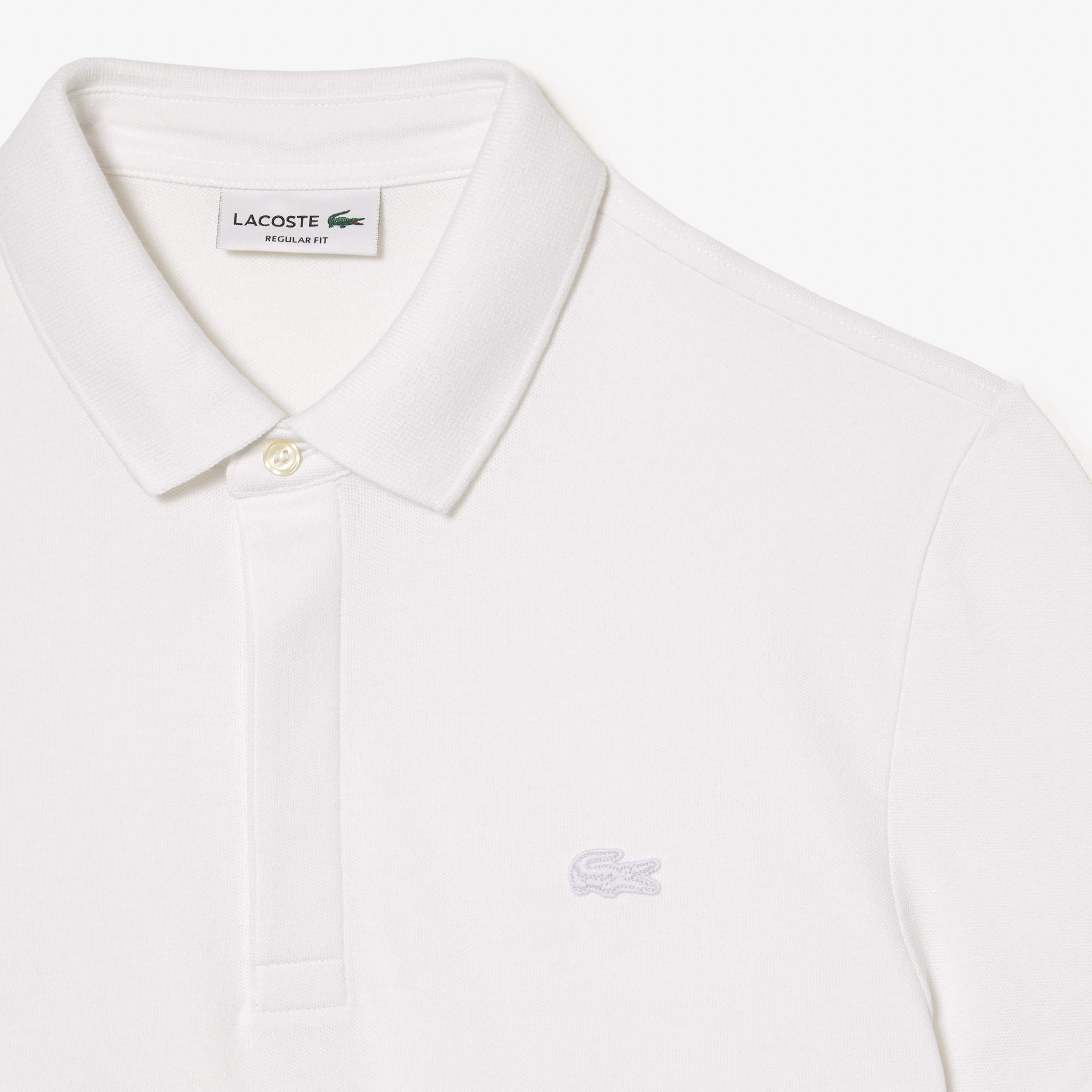 Lacoste Erkek Regular Fit Beyaz Paris Polo görsel 6