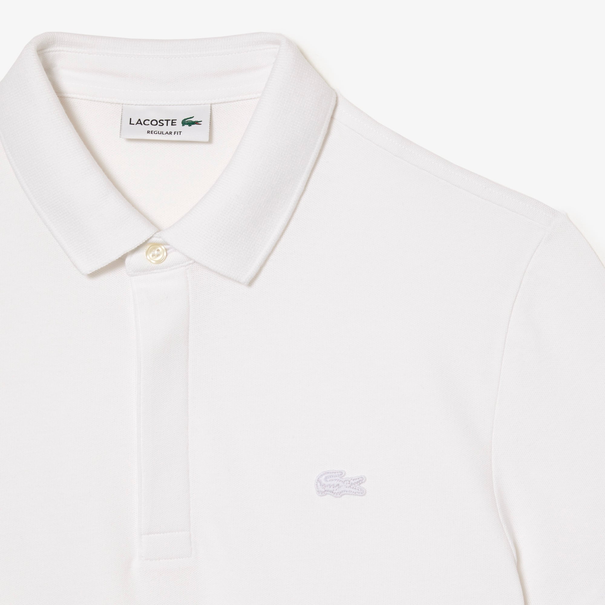 Erkek Regular Fit Beyaz Paris Polo
