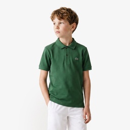 Çocuk Yeşil Polo Pembe