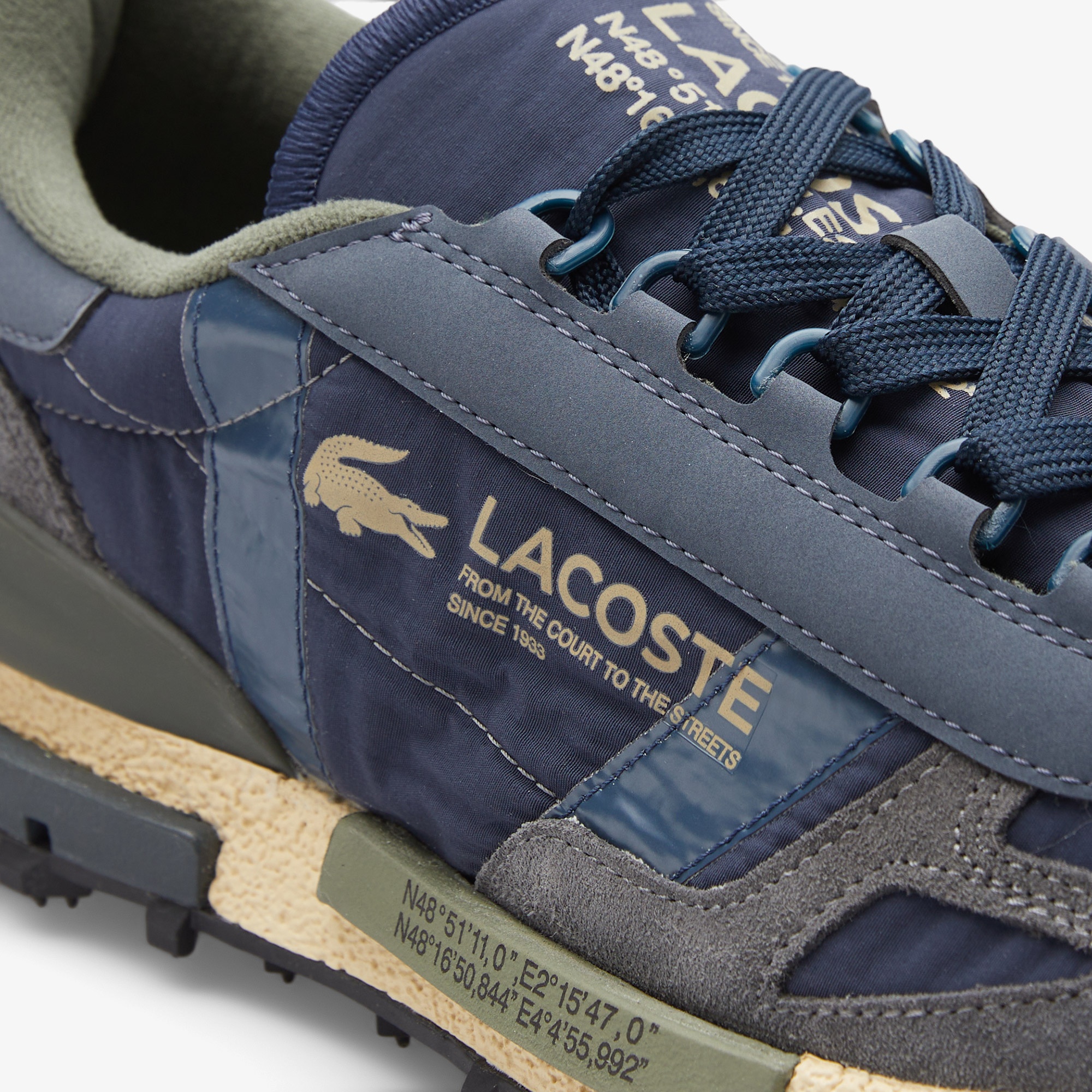 Lacoste Elite Active Erkek Lacivert Sneaker