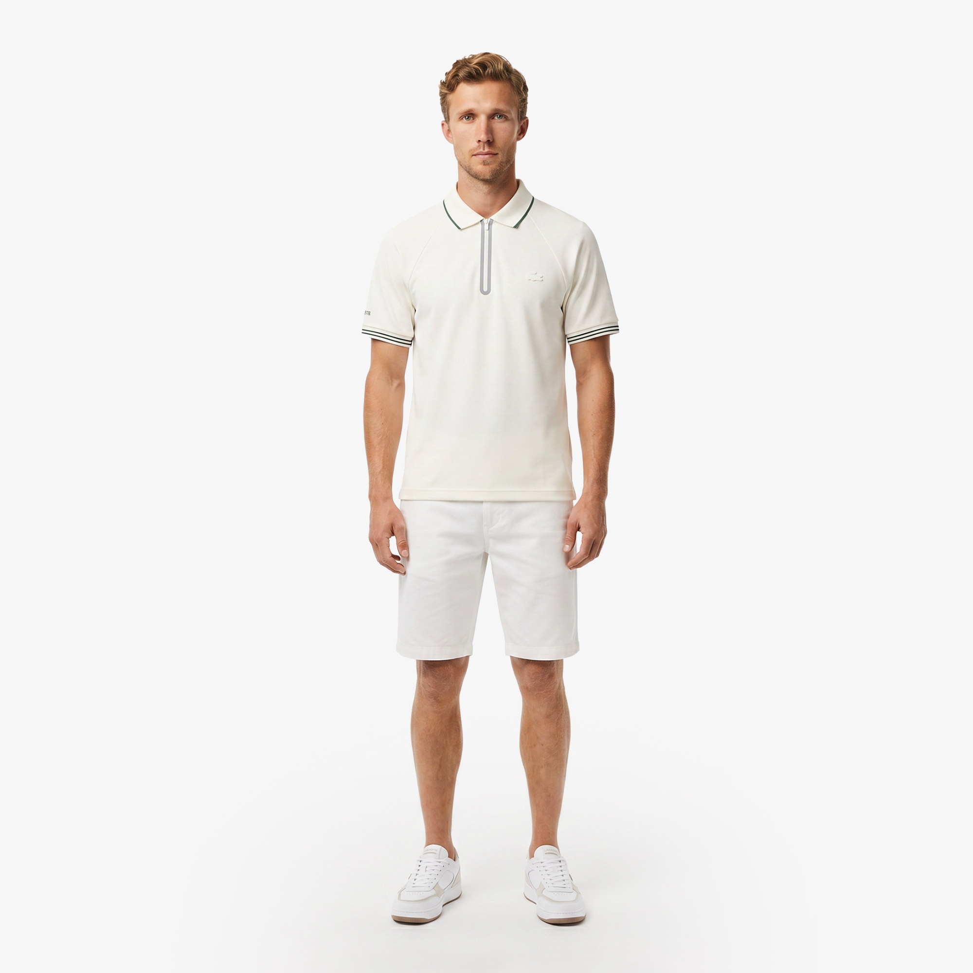 Erkek Regular Fit Krem Polo